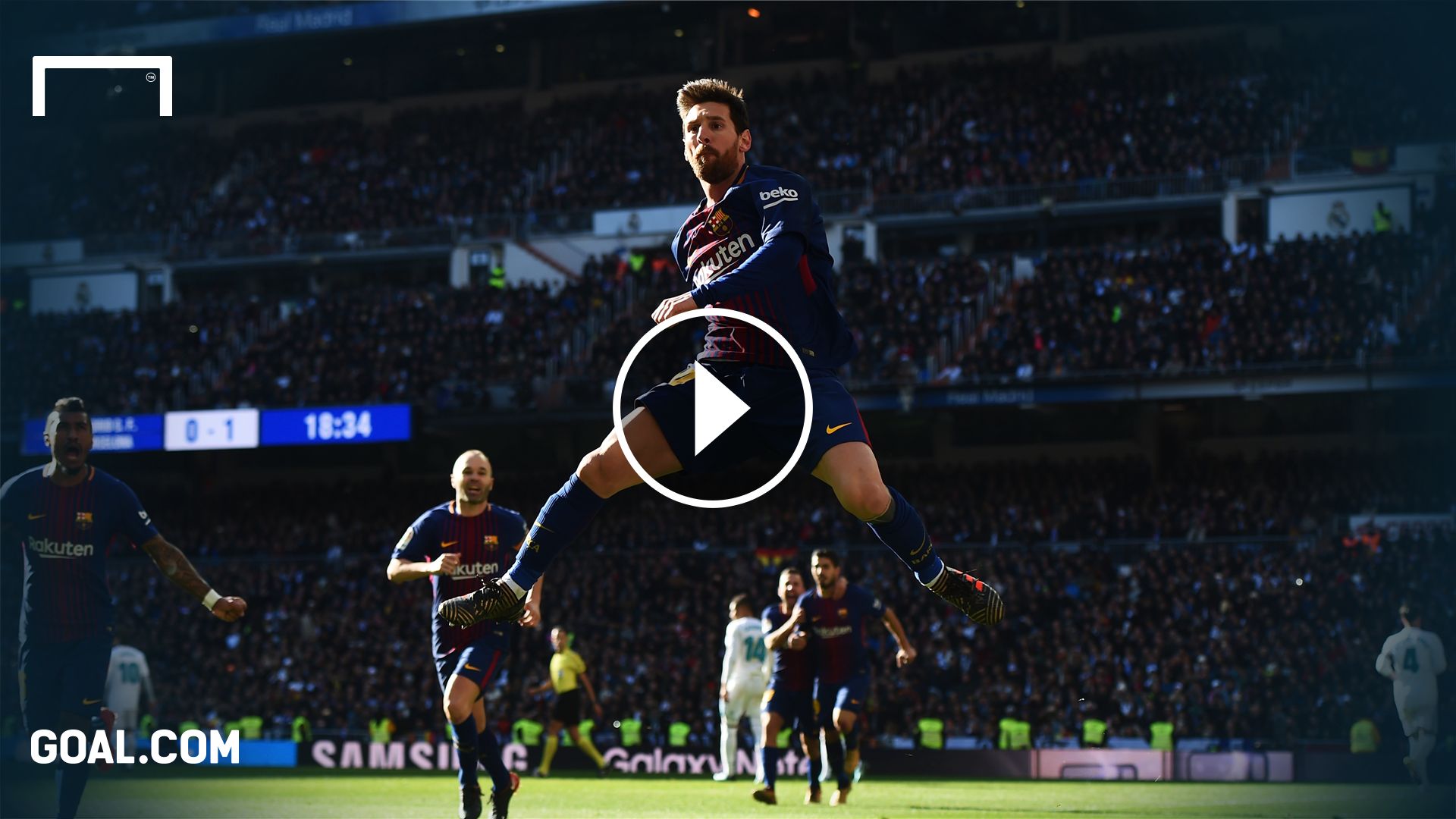 GFX Lionel Messi FC Barcelona El Clasico 231220178