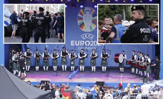 Scotland fans arrested
