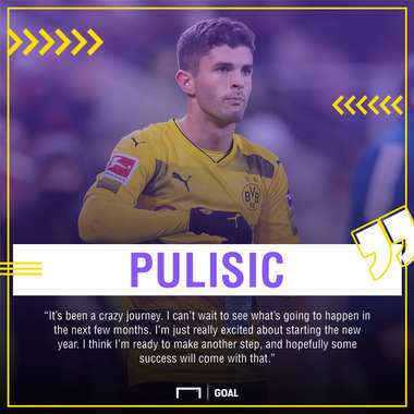 Christian Pulisic next step quote gfx