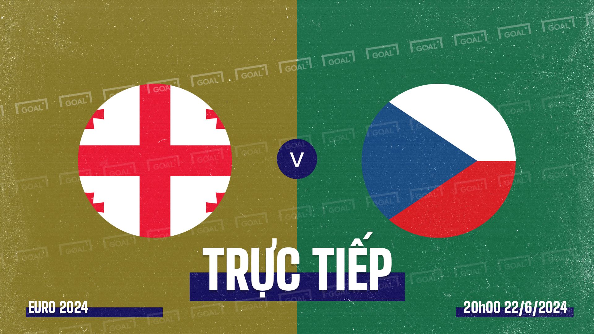 Georgia vs Czechia EURO 2024 GFX
