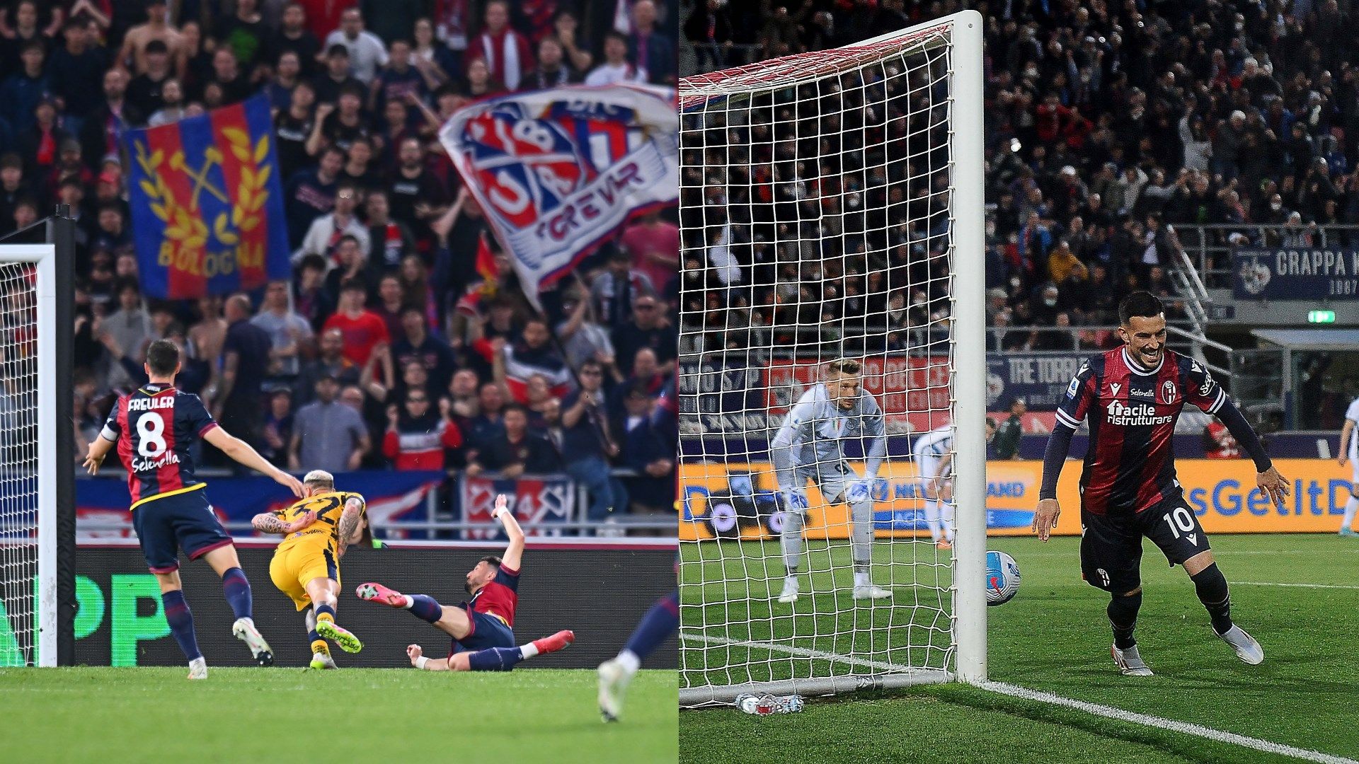 Orsolini Sansone Bologna Inter