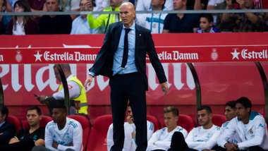 Zinedine Zidane Real Madrid 29102017
