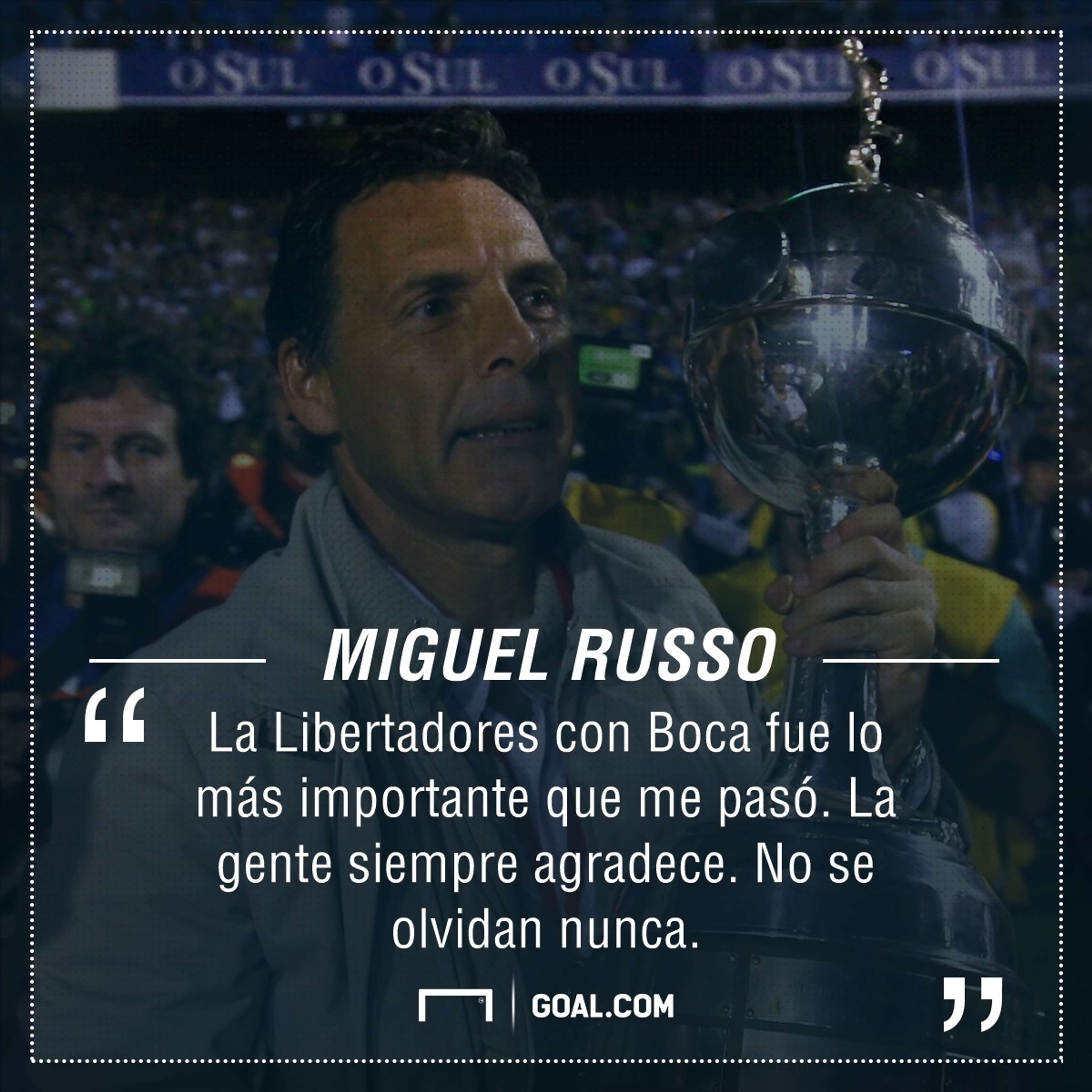 PS Miguel Angel Russo Libertadores Boca