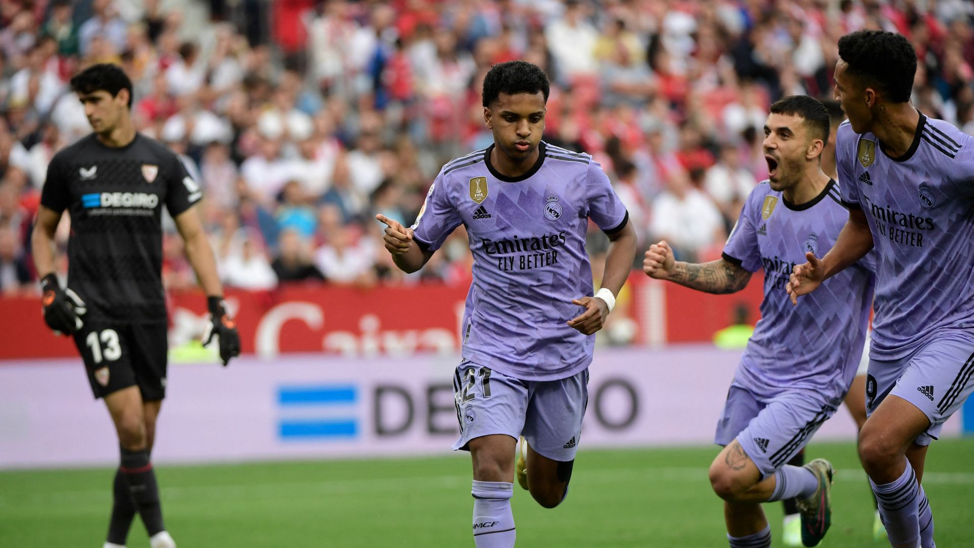 Rodrygo Real Madrid Sevilla