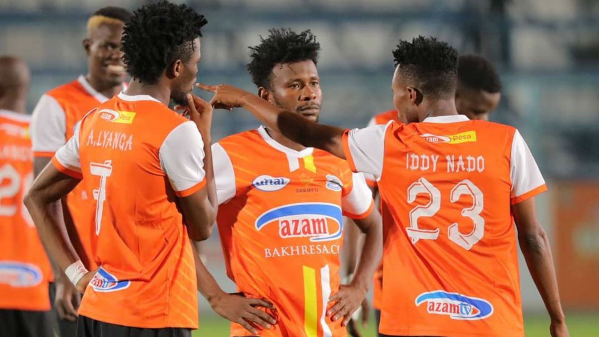 Azam FC players.