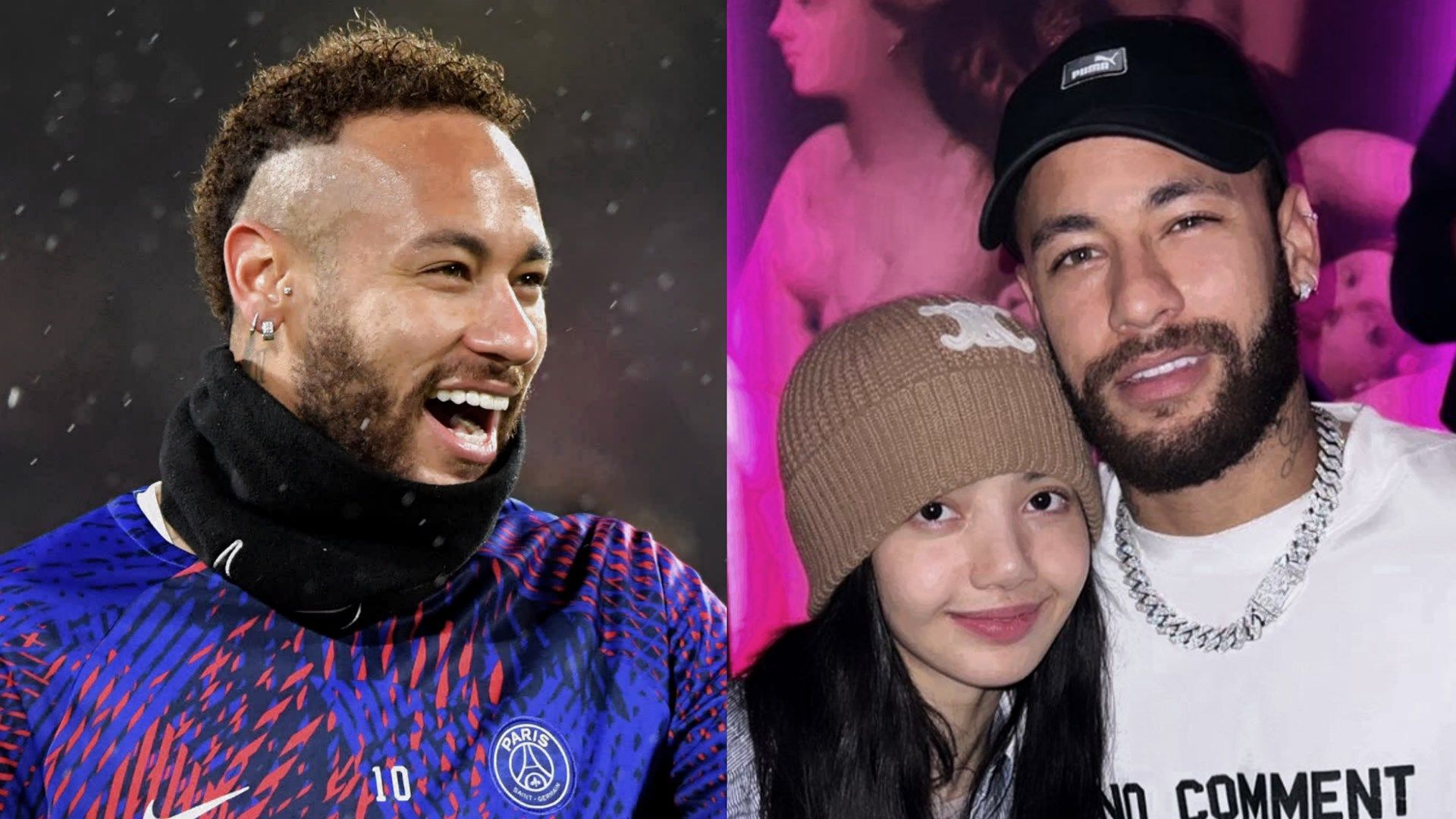 Neymar-Lisa-Blackpink-GFX
