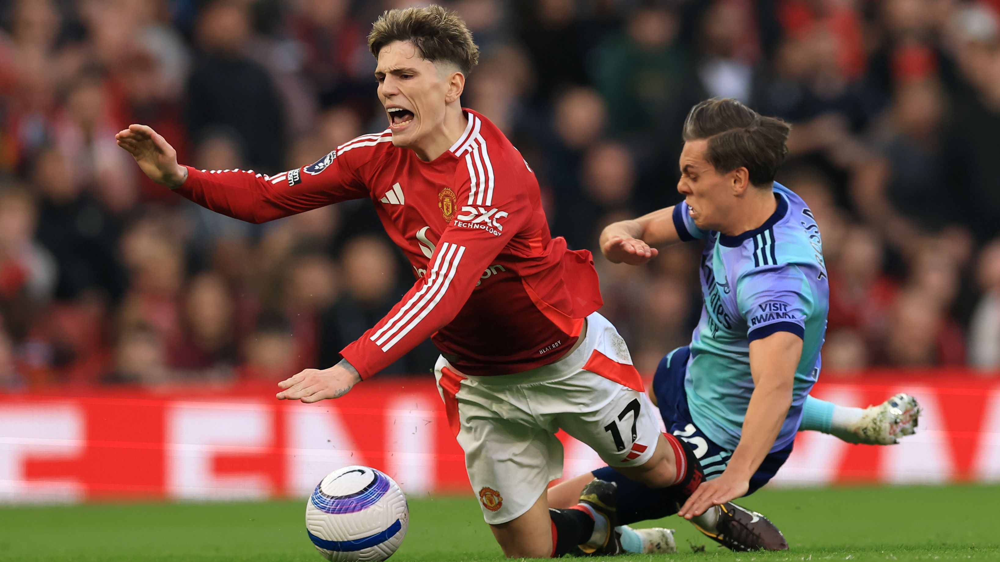 Alejandro Garnacho Man Utd 2024-25