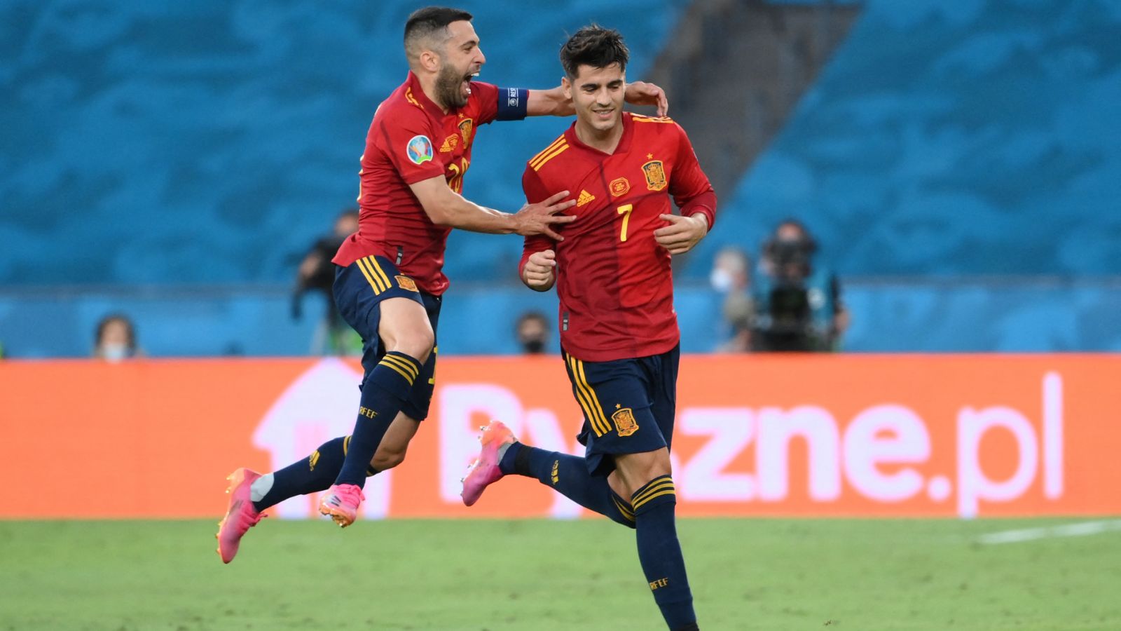 Morata, España vs. Polonia Euro 2020