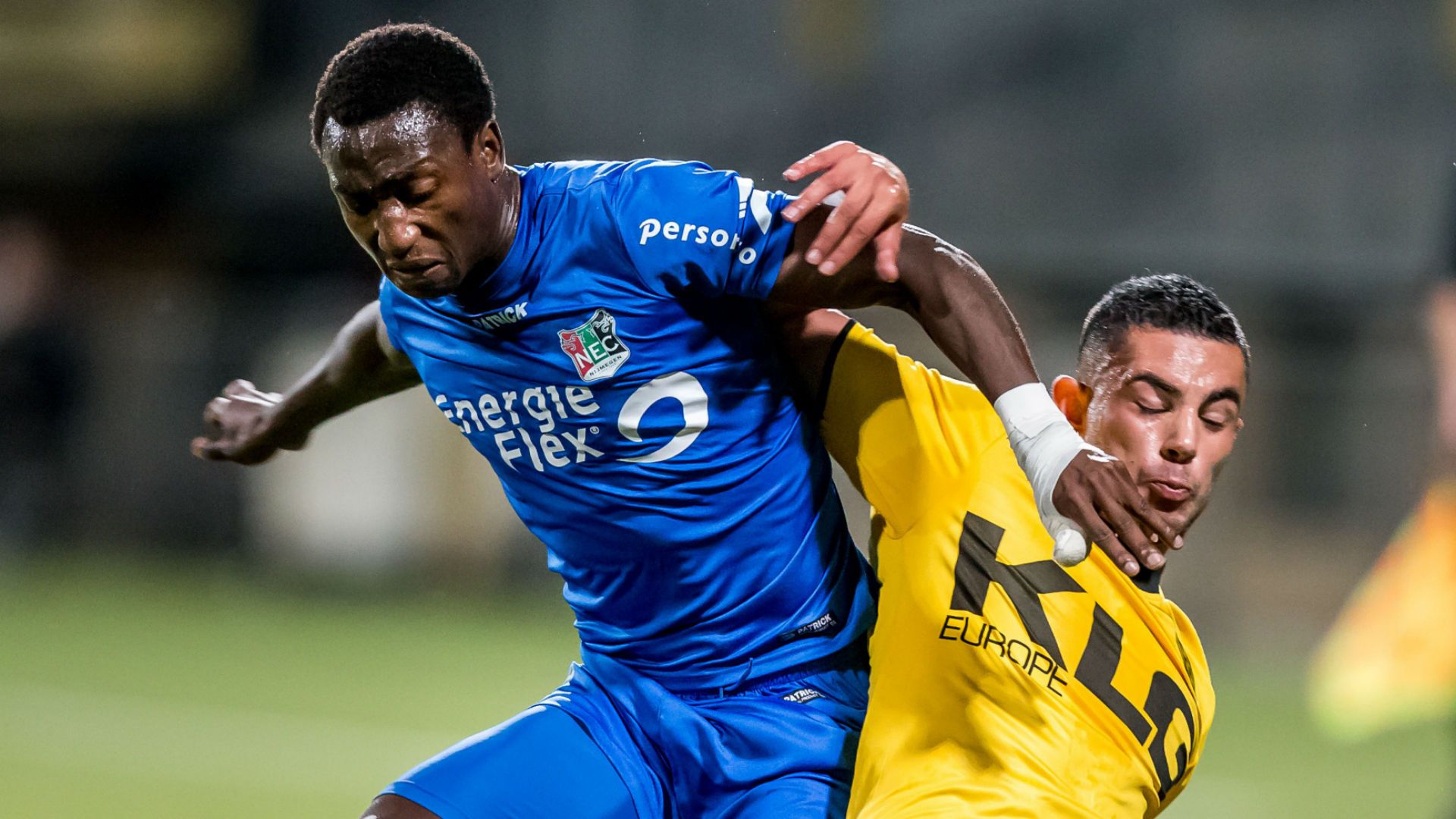 Janio Bikel, Farshad Noor, Roda JC- NEC,  011016 Eredivisie