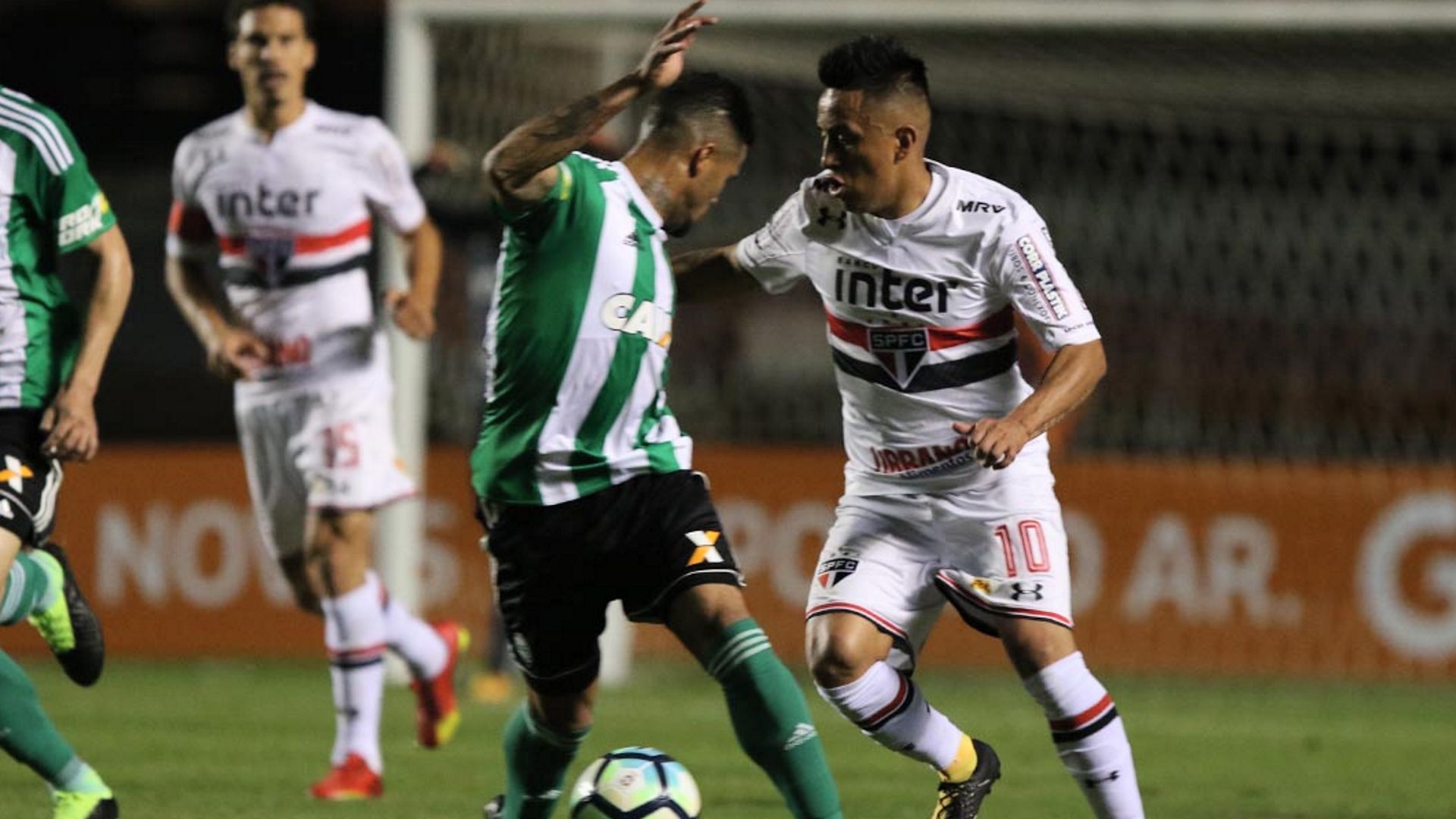 Cristian Cueva Sao Paulo Coritiba Brasileirao Serie A 03082017