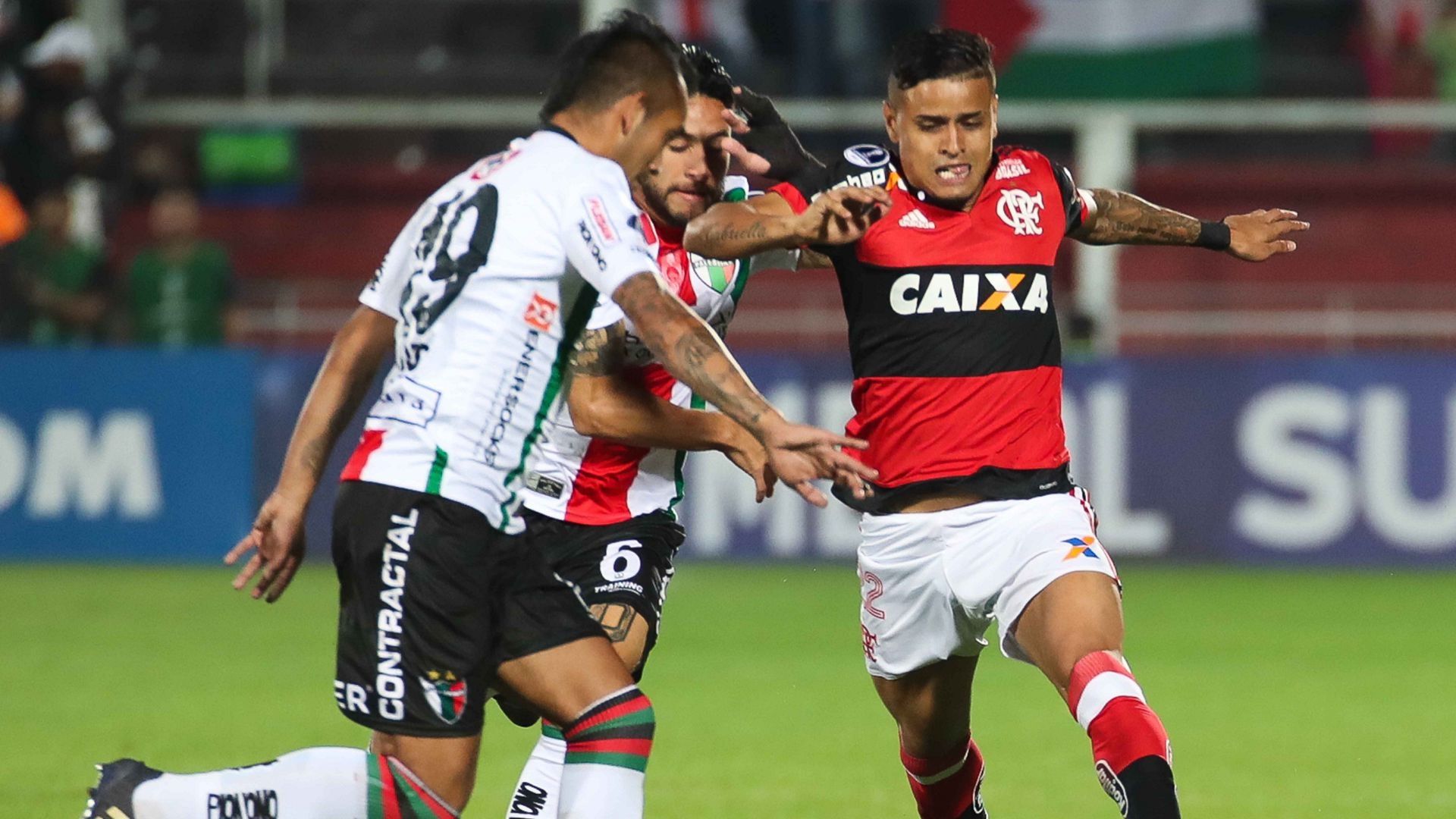 Everton Flamengo Palestino Copa Sudamericana 09082017