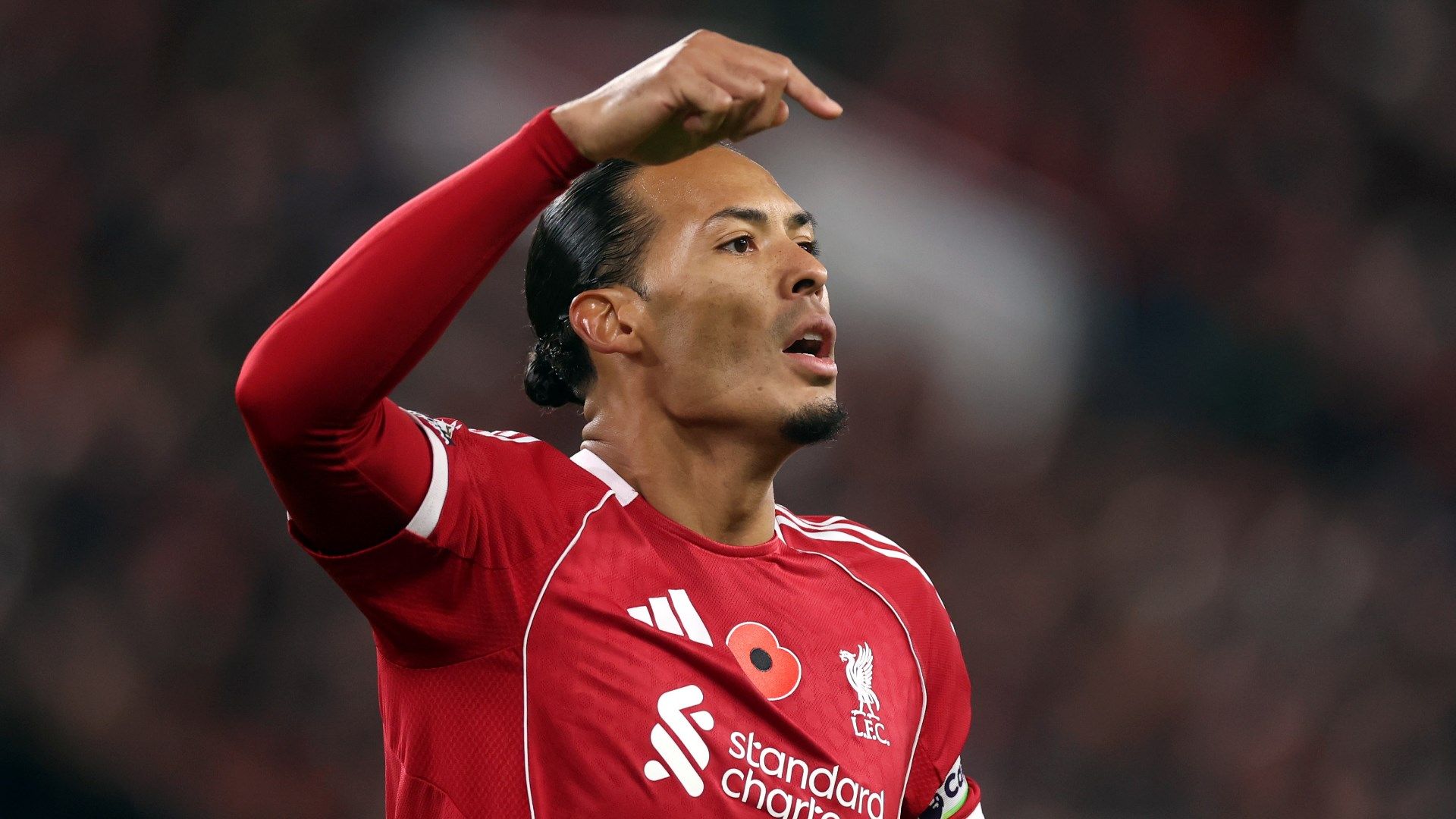 Virgil van Dijk Liverpool 2025