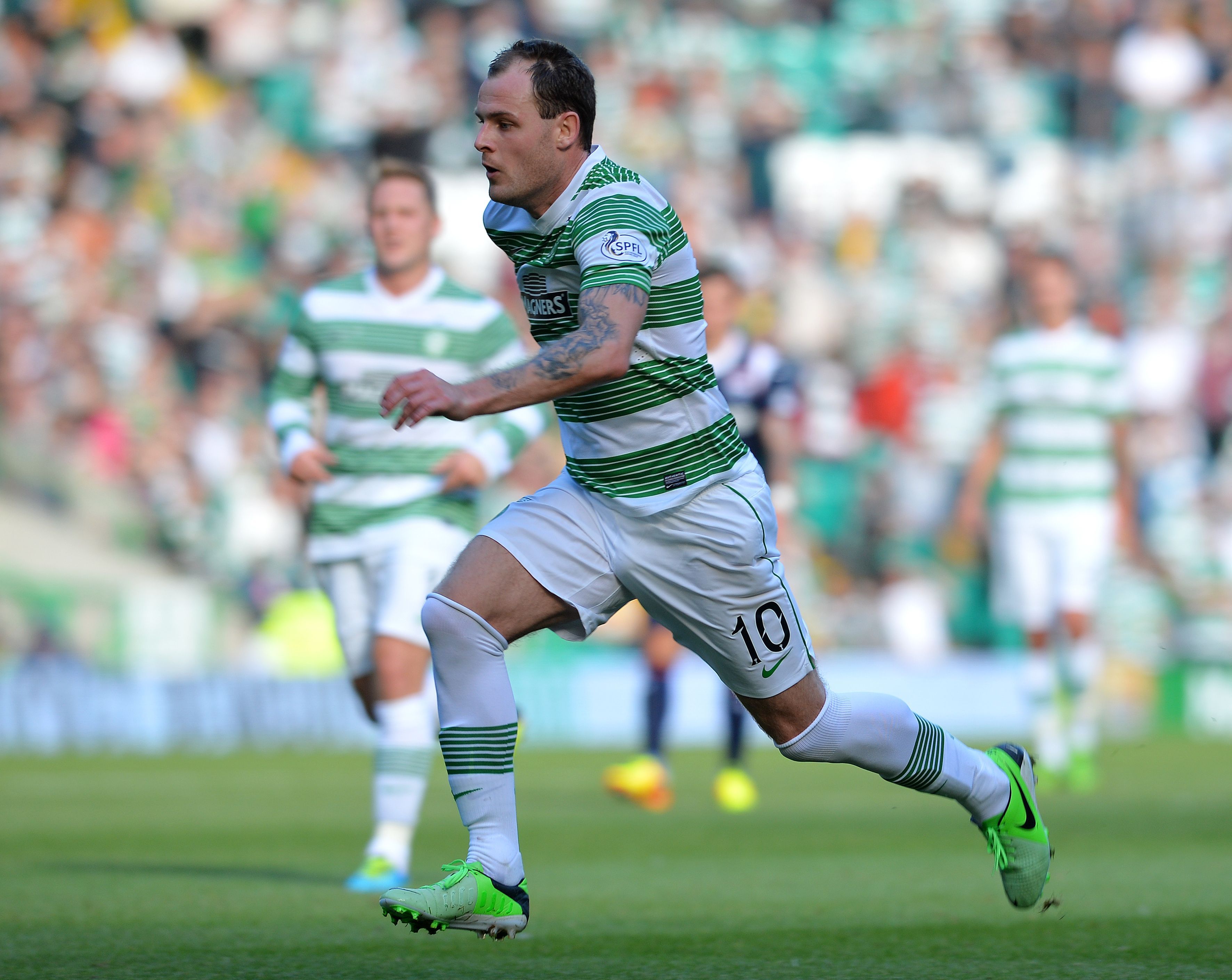 Celtic striker Anthony Stokes