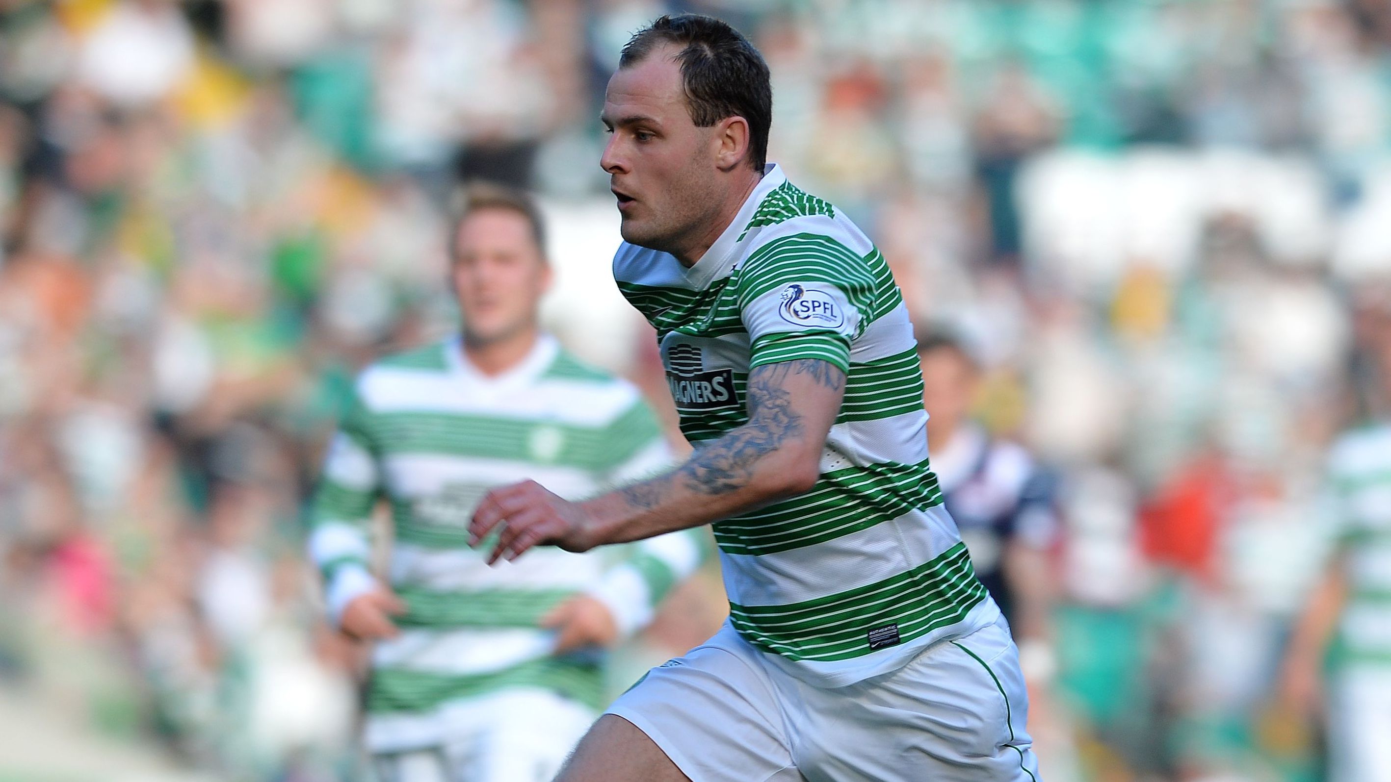 Celtic striker Anthony Stokes