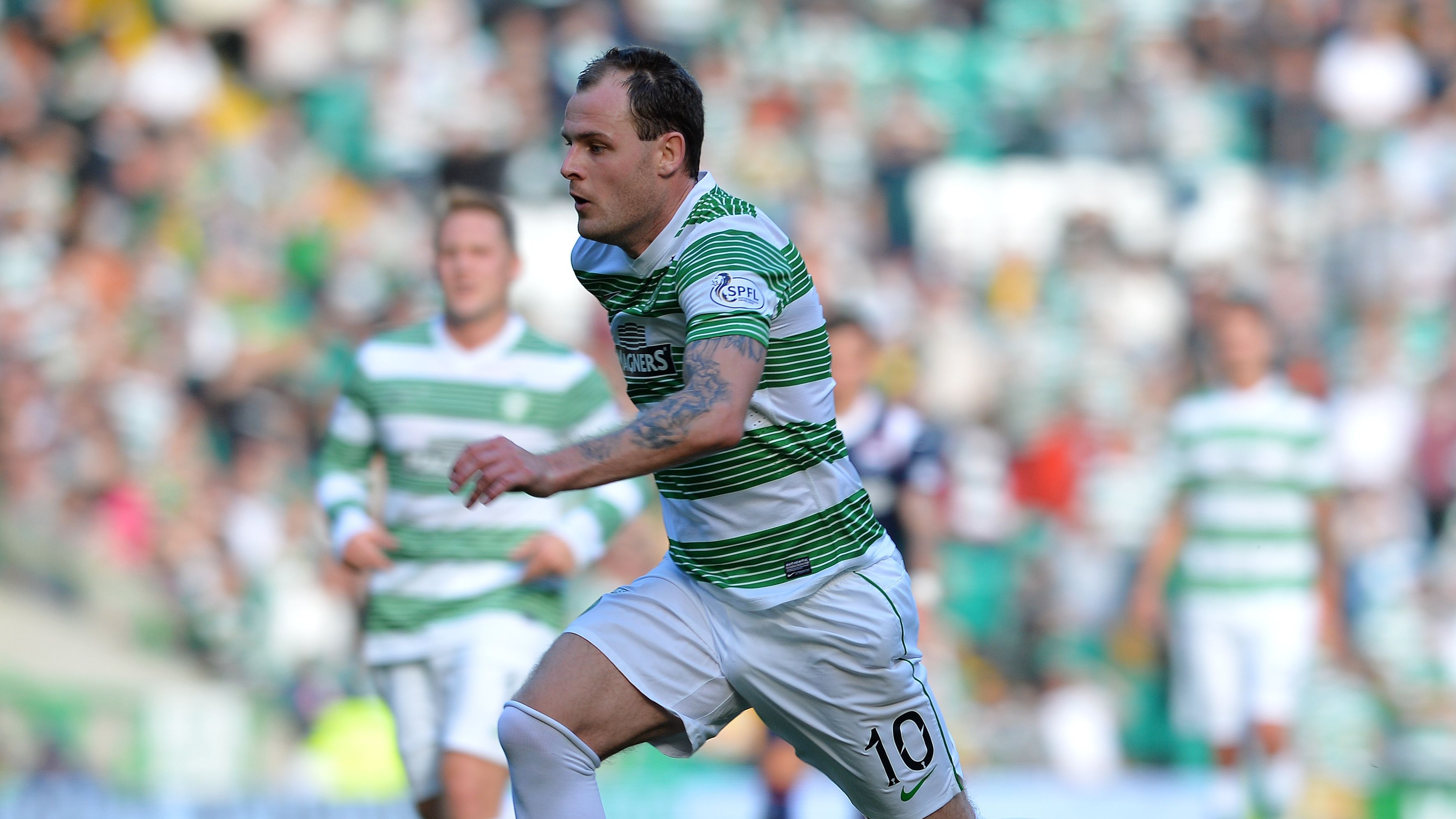 Celtic striker Anthony Stokes