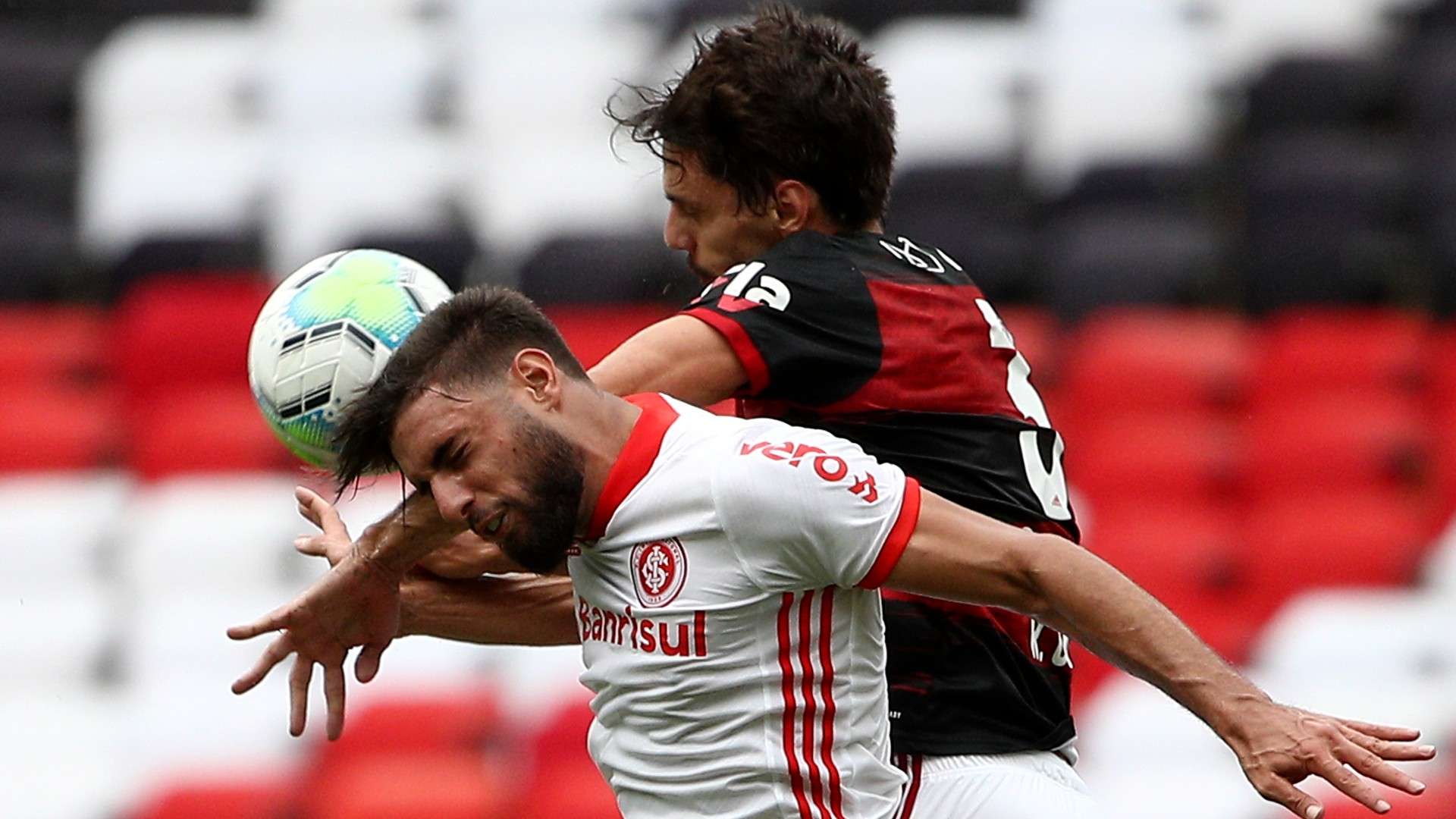 Yuri Alberto e Rodrigo Caio Flamengo Internacional Brasileirão 21022021