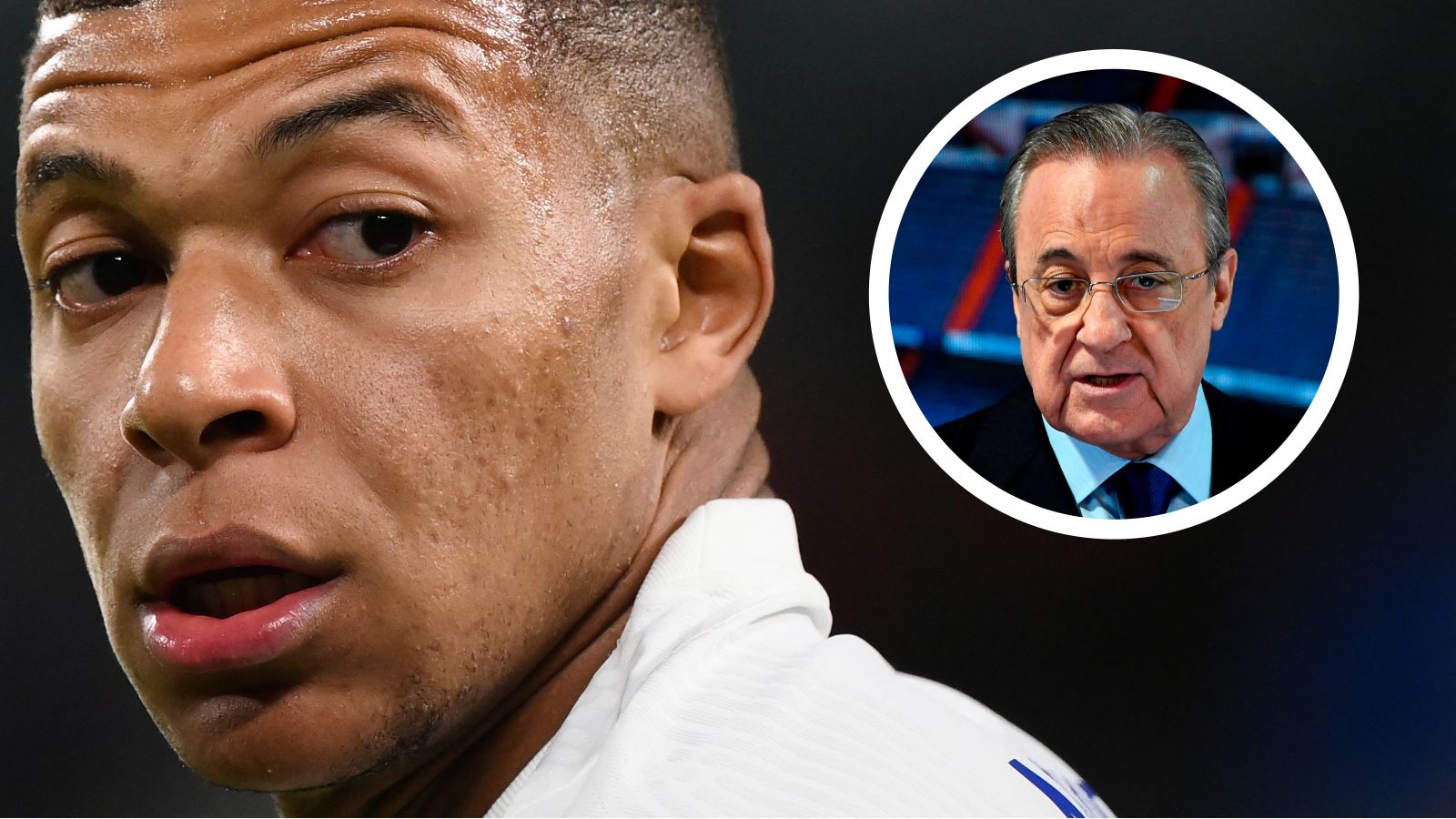 Kylian Mbappe, Florentino Perez GFX