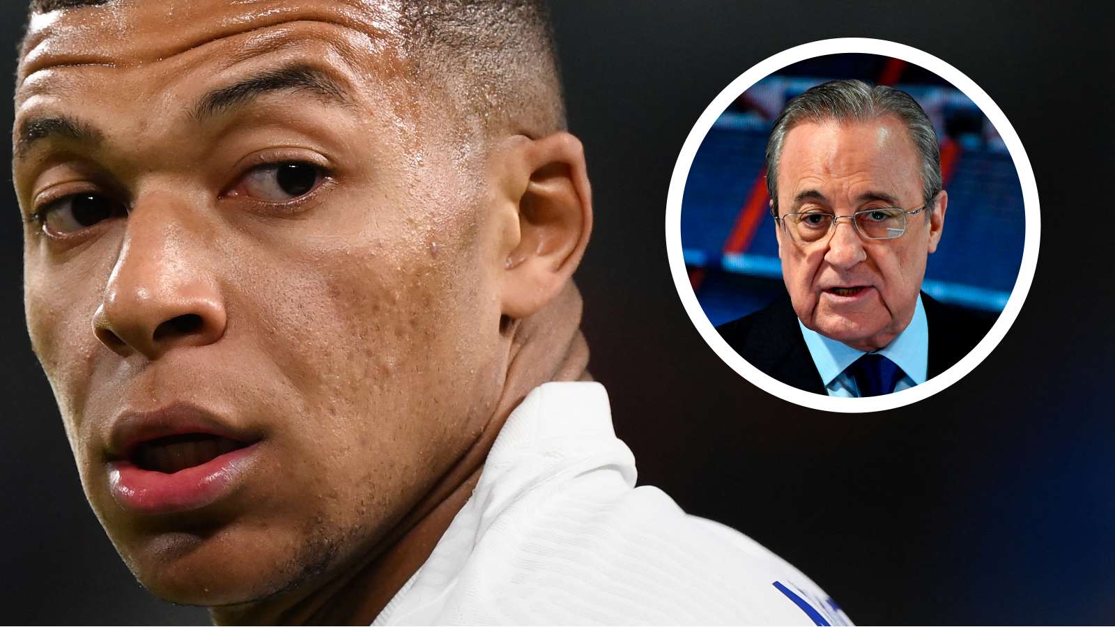 Kylian Mbappe, Florentino Perez GFX