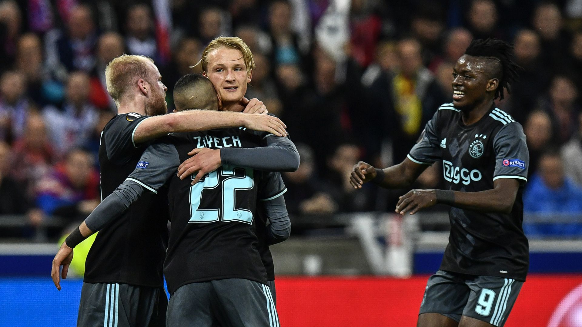 Ajax Goal Dolberg Lyon 11052017