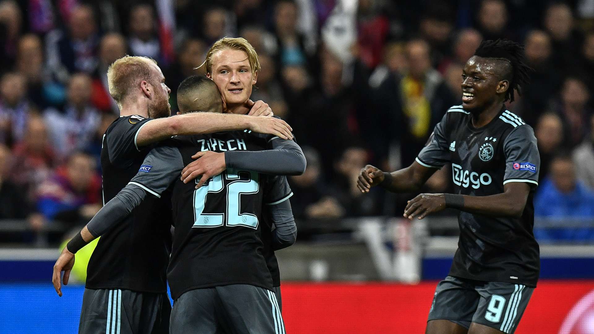 Ajax Goal Dolberg Lyon 11052017