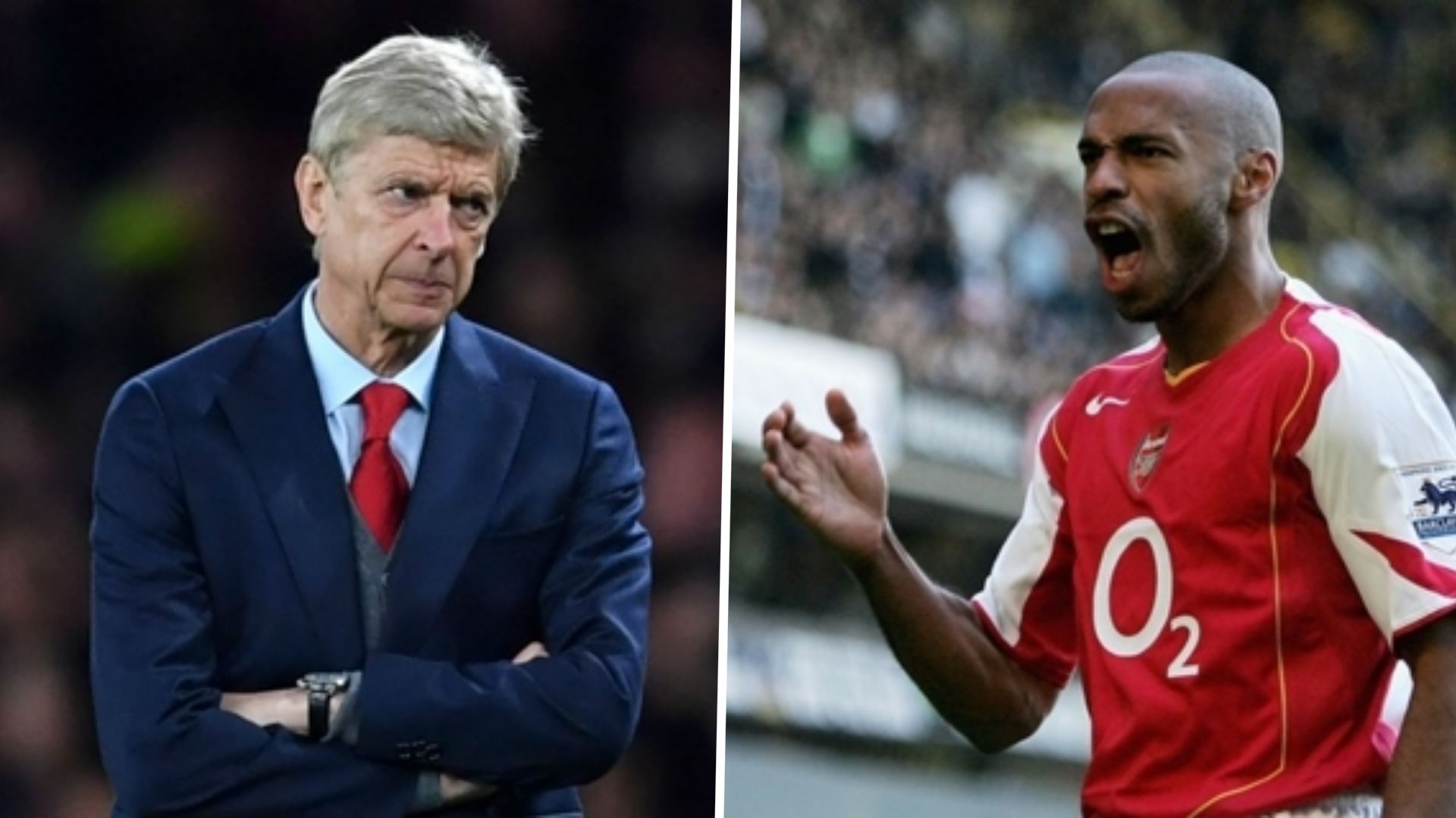 Arsene Wenger Thierry Henry