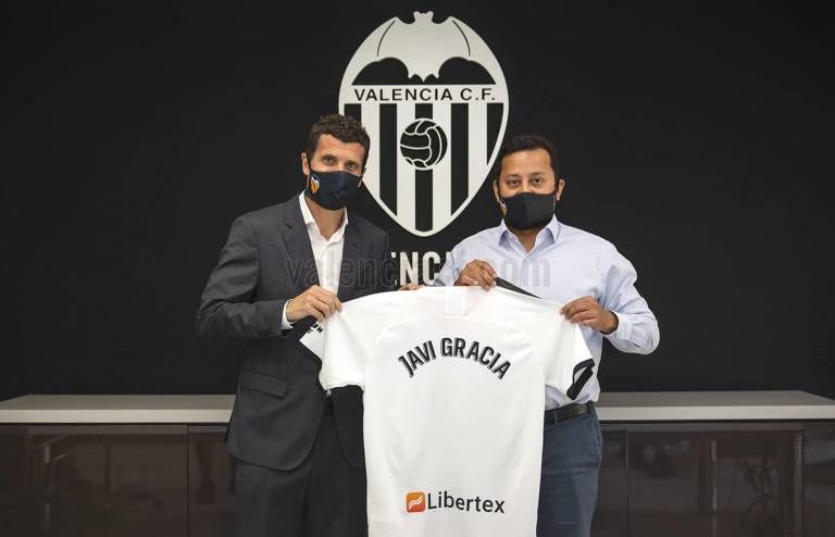 Javi Gracia y Anil Murthy