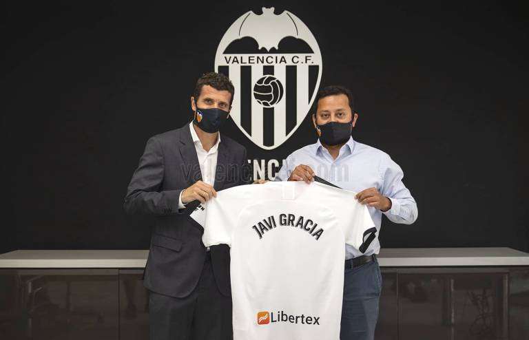 Javi Gracia y Anil Murthy