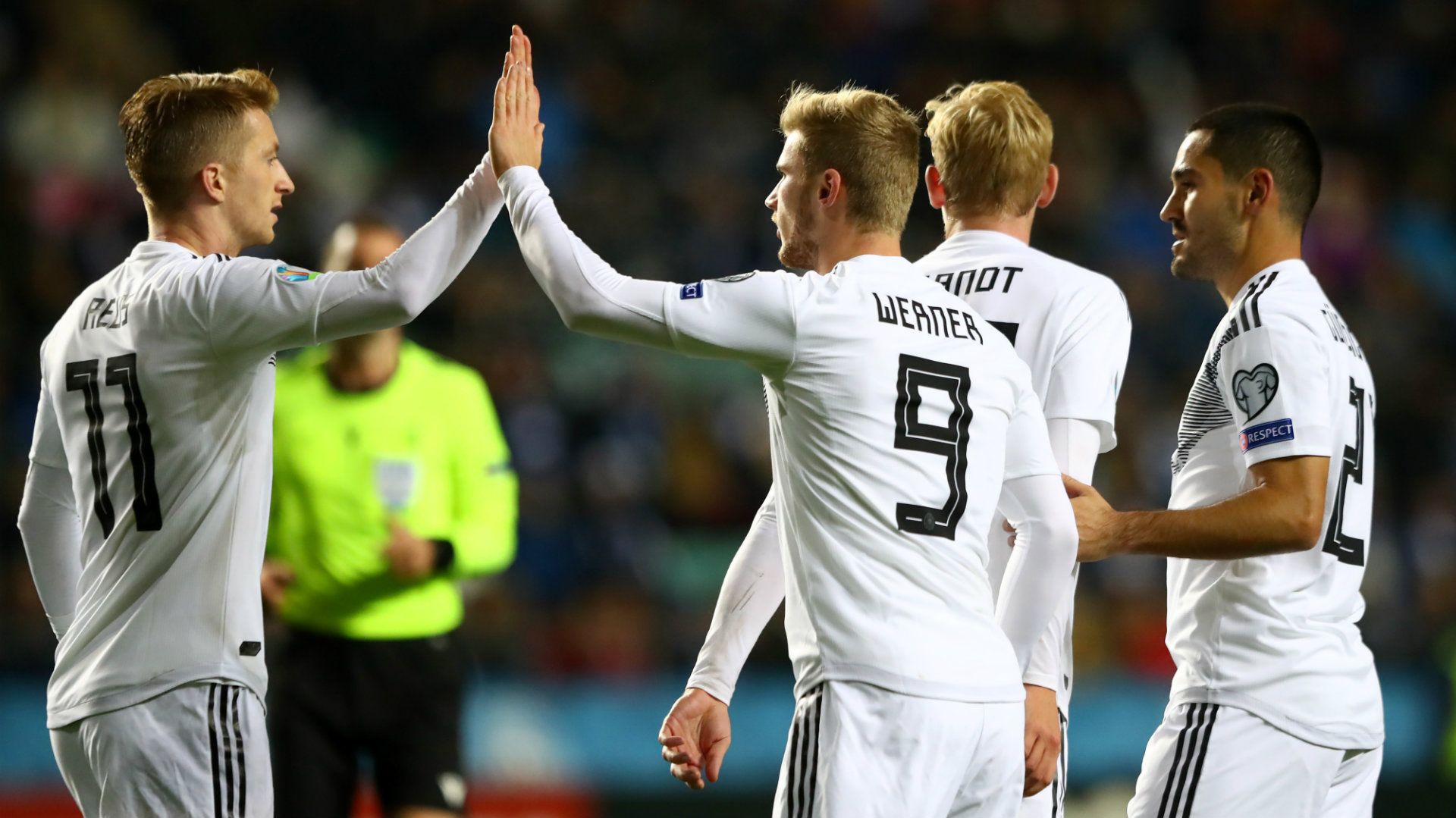 Timo Werner Estonia vs Germany Euro 2020 qualifier