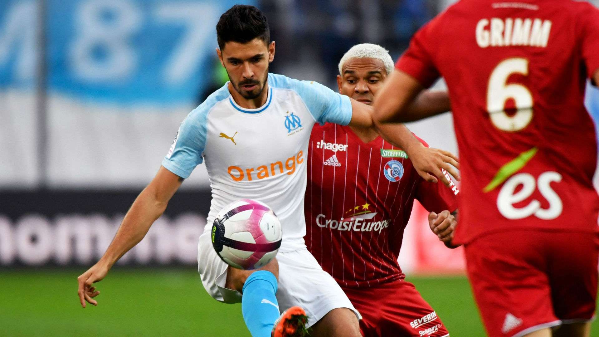 Morgan Sanson Marseille Strasbourg Ligue 1 26092018