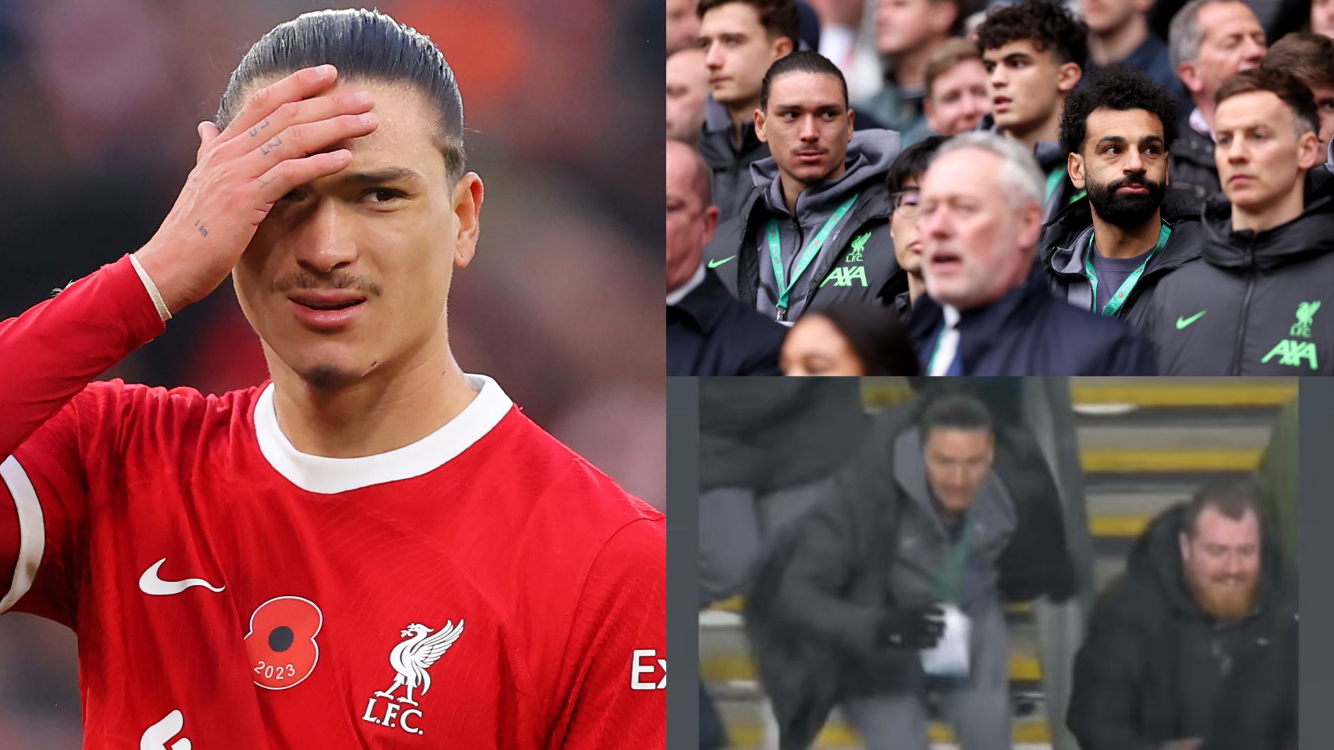 Darwin Nunez Liverpool Carabao Cup celebration 2024