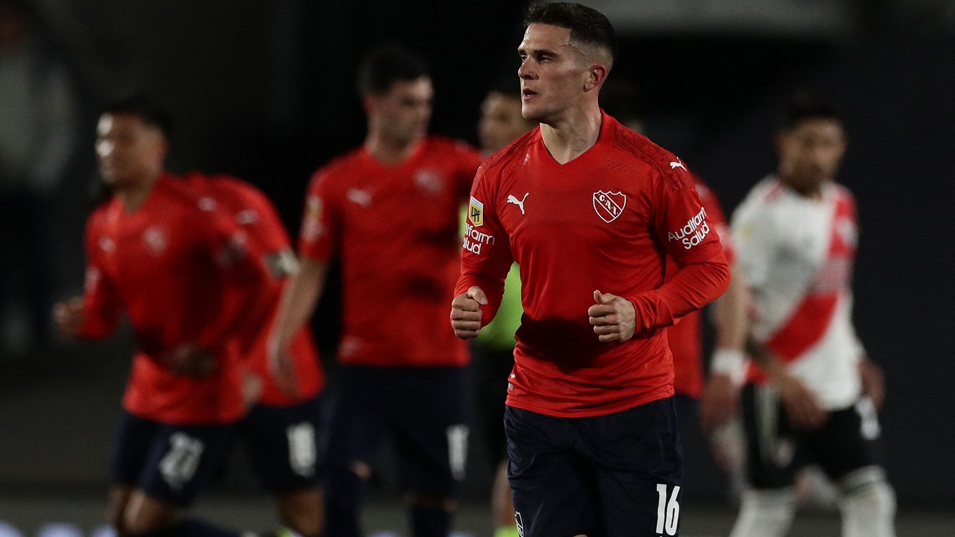 Fabricio Bustos River Independiente Torneo Liga Profesional 05092021