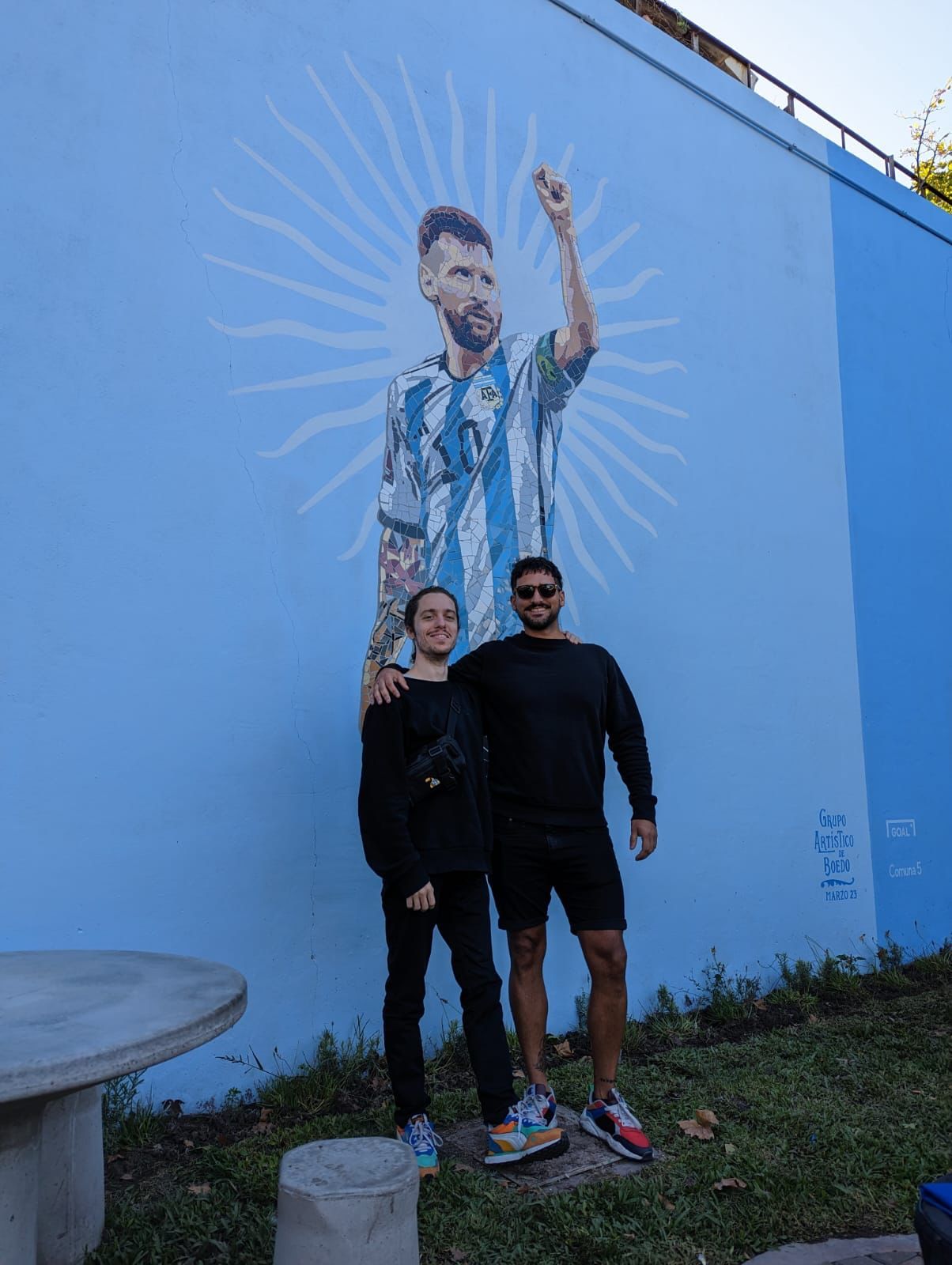 chulengo patotarruella mural messi buenos aires