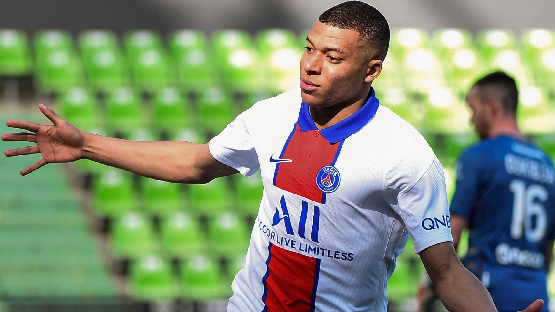 Kylian Mbappe Metz PSG Ligue 1 24042021