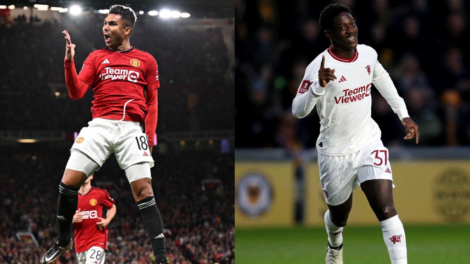 Casemiro Mainoo Man Utd