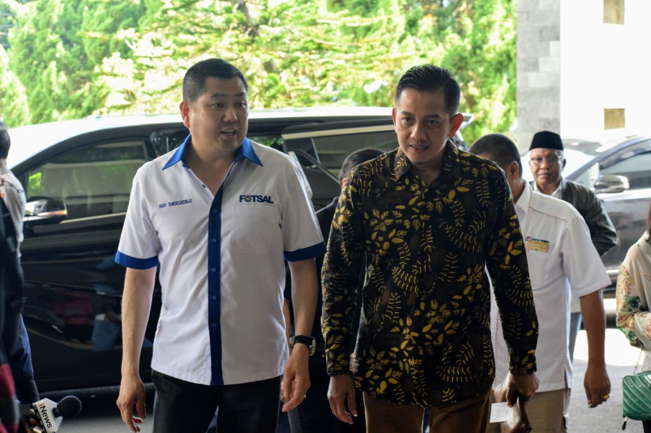 Hary Tanoesoedibjo & Syauqi Soeratno