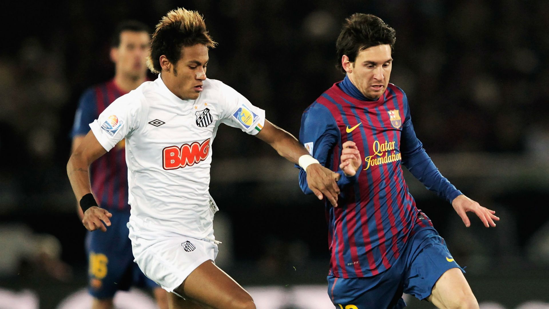 Messi Neymar Barcelona Santos final 2011 25 10 2016