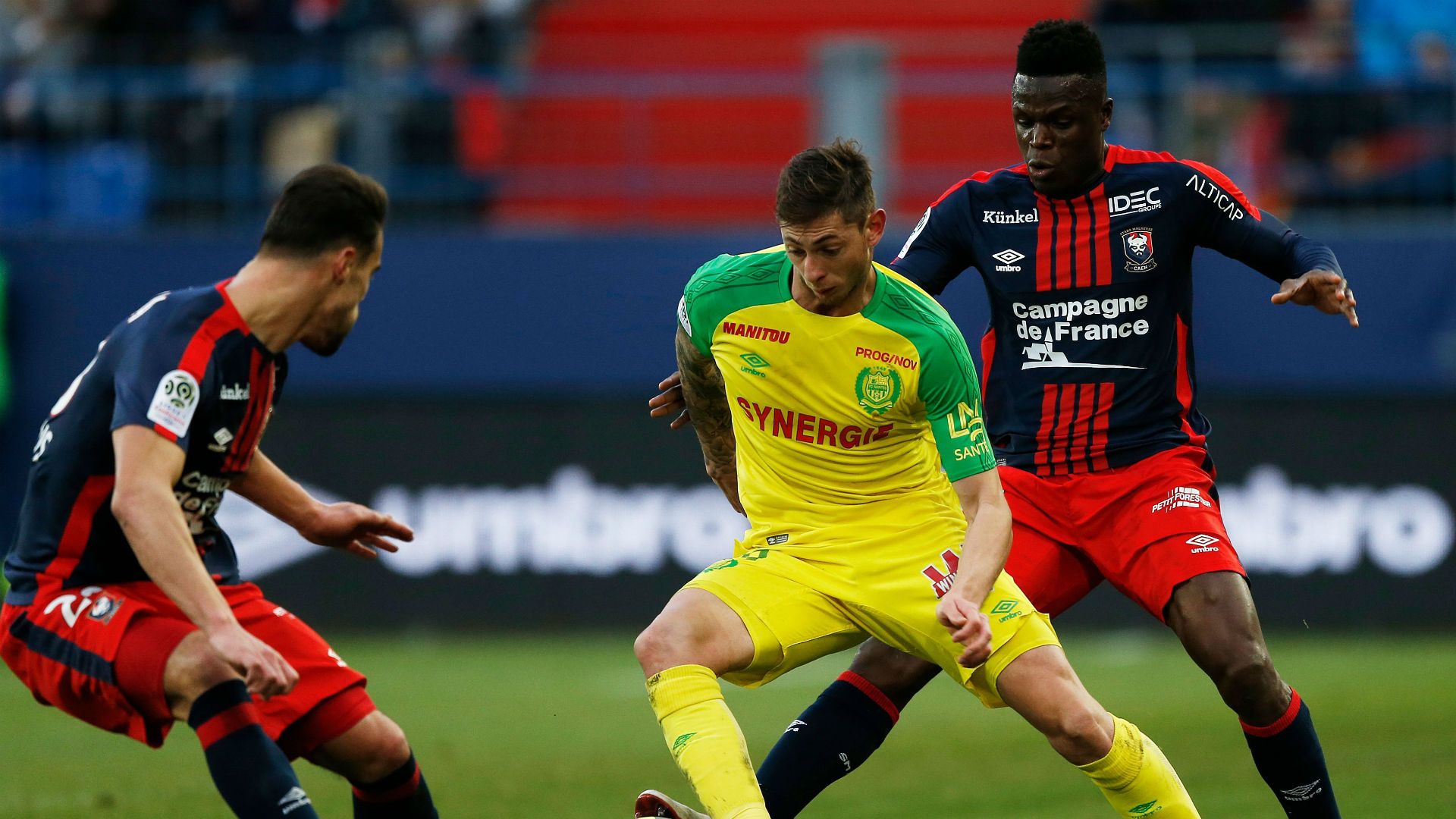 Emiliano Sala Caen Nantes Ligue 1 04022018