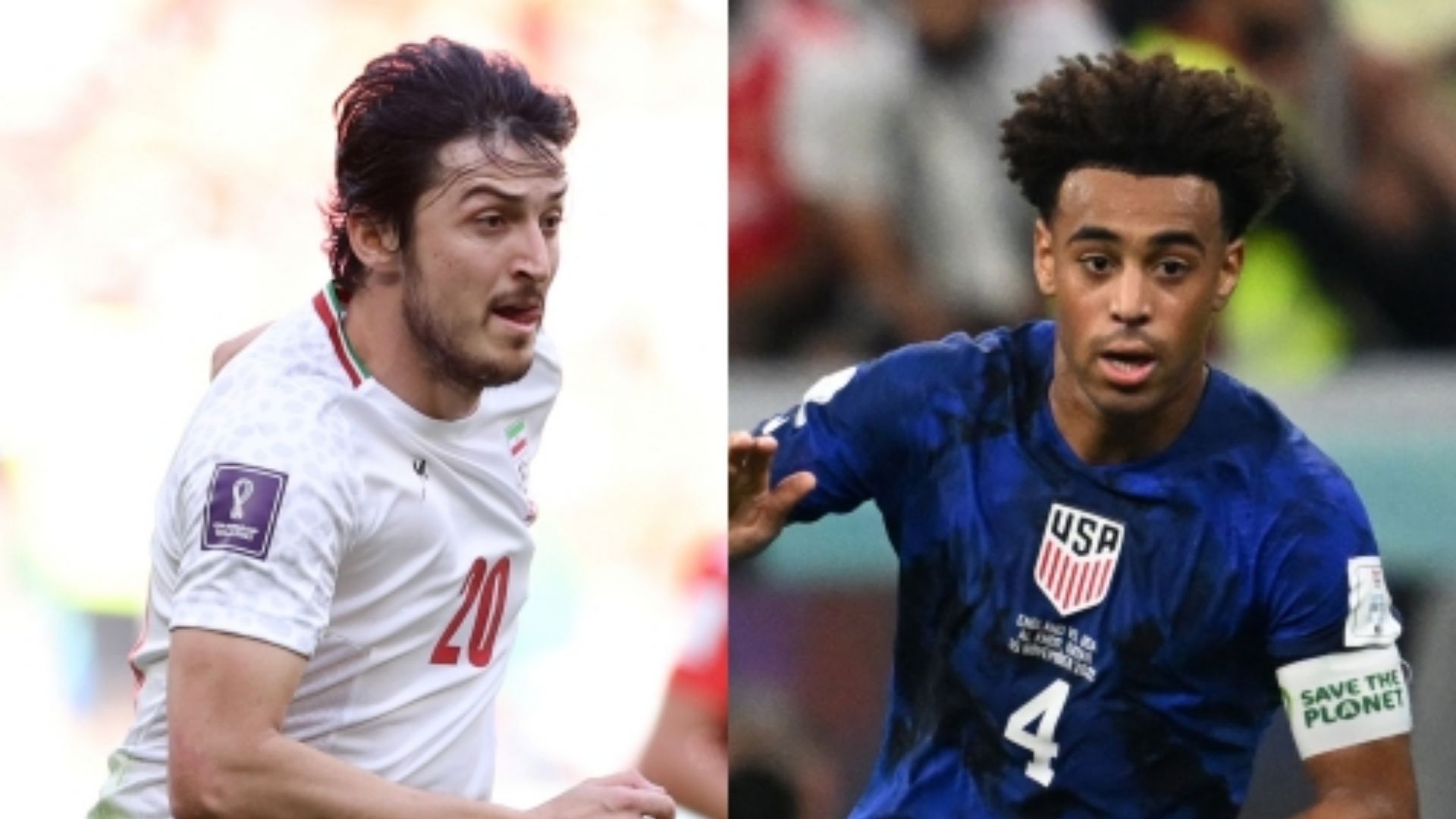 Sardar Azmoun Iran Tyler Adams United States