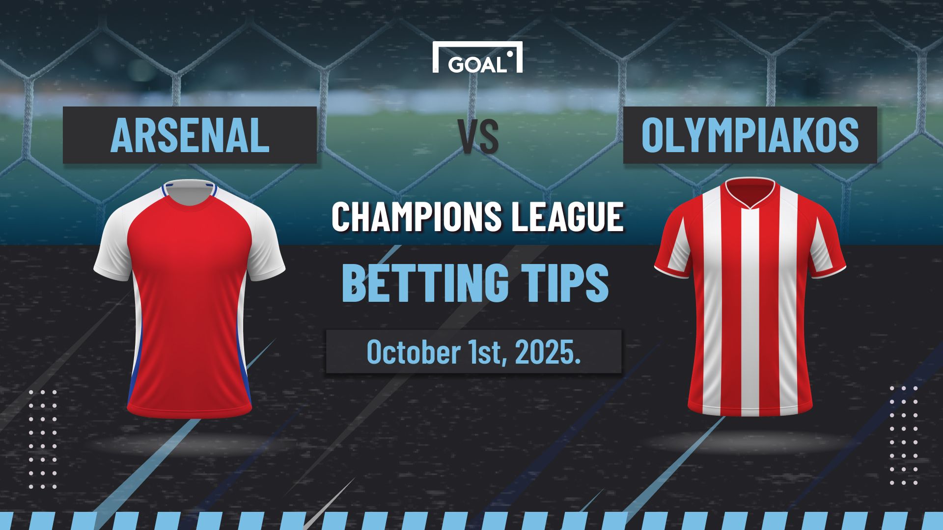 Arsenal vs Olympiacos predictions