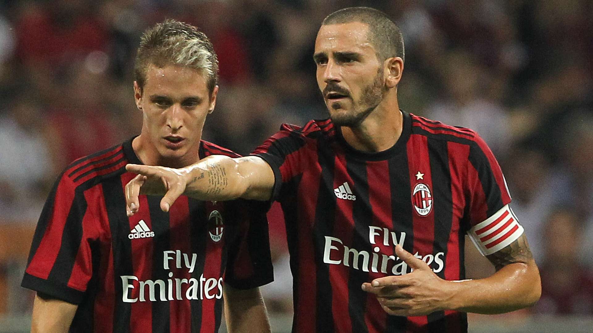 Bonucci Conti Milan Europa League