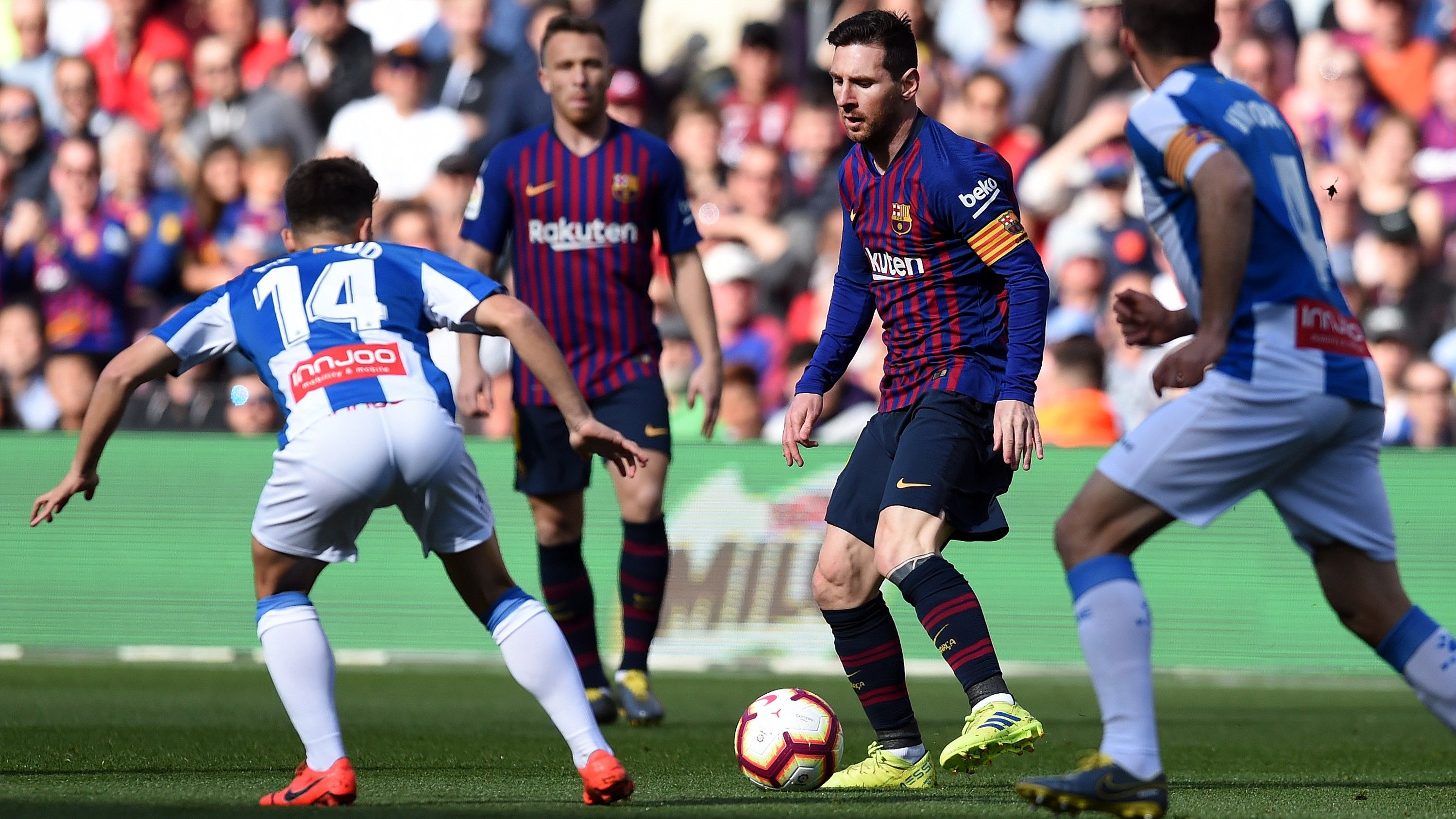 Lionel Messi Barcelona Espanyol LaLiga 30032019