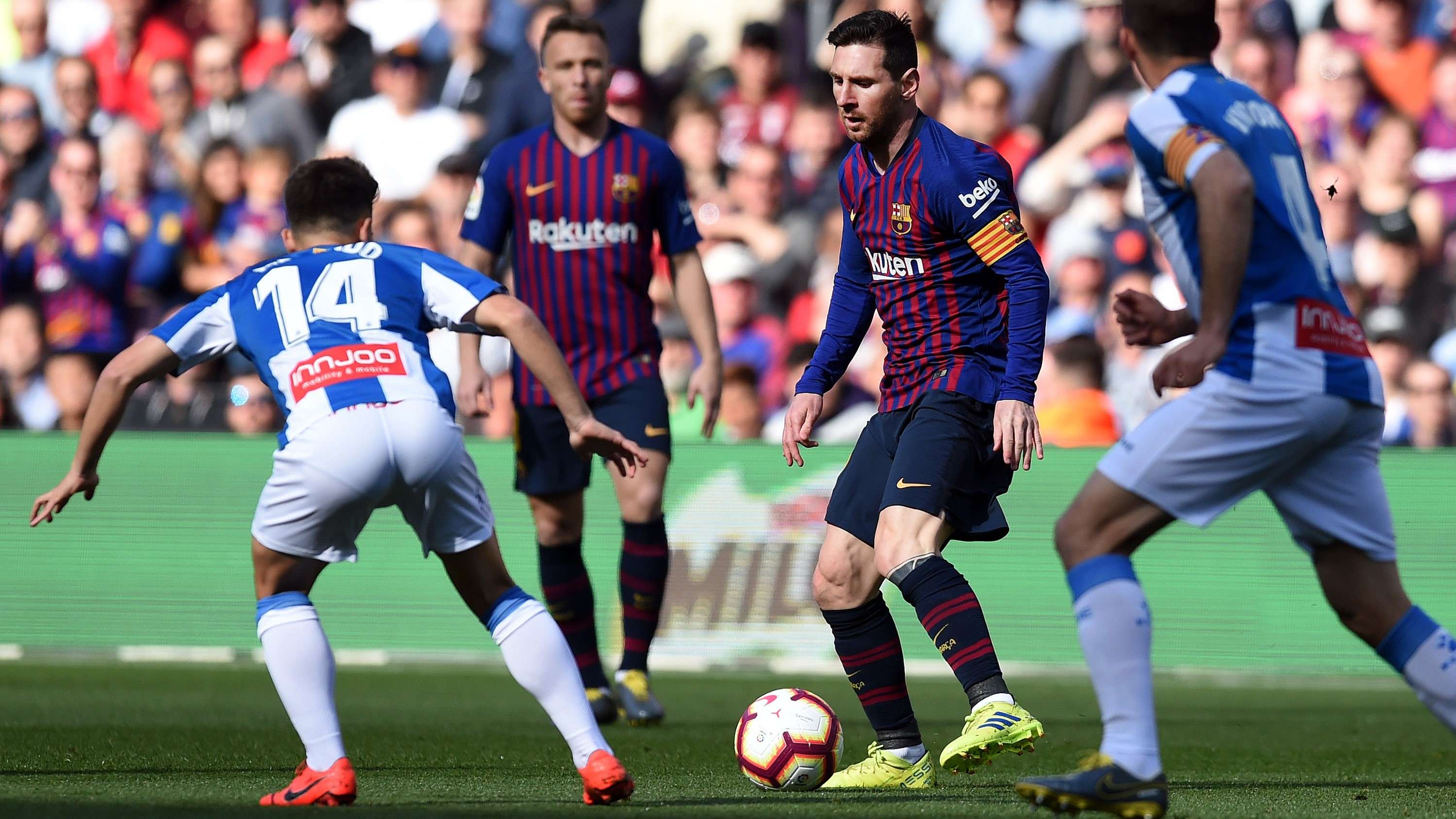 Lionel Messi Barcelona Espanyol LaLiga 30032019