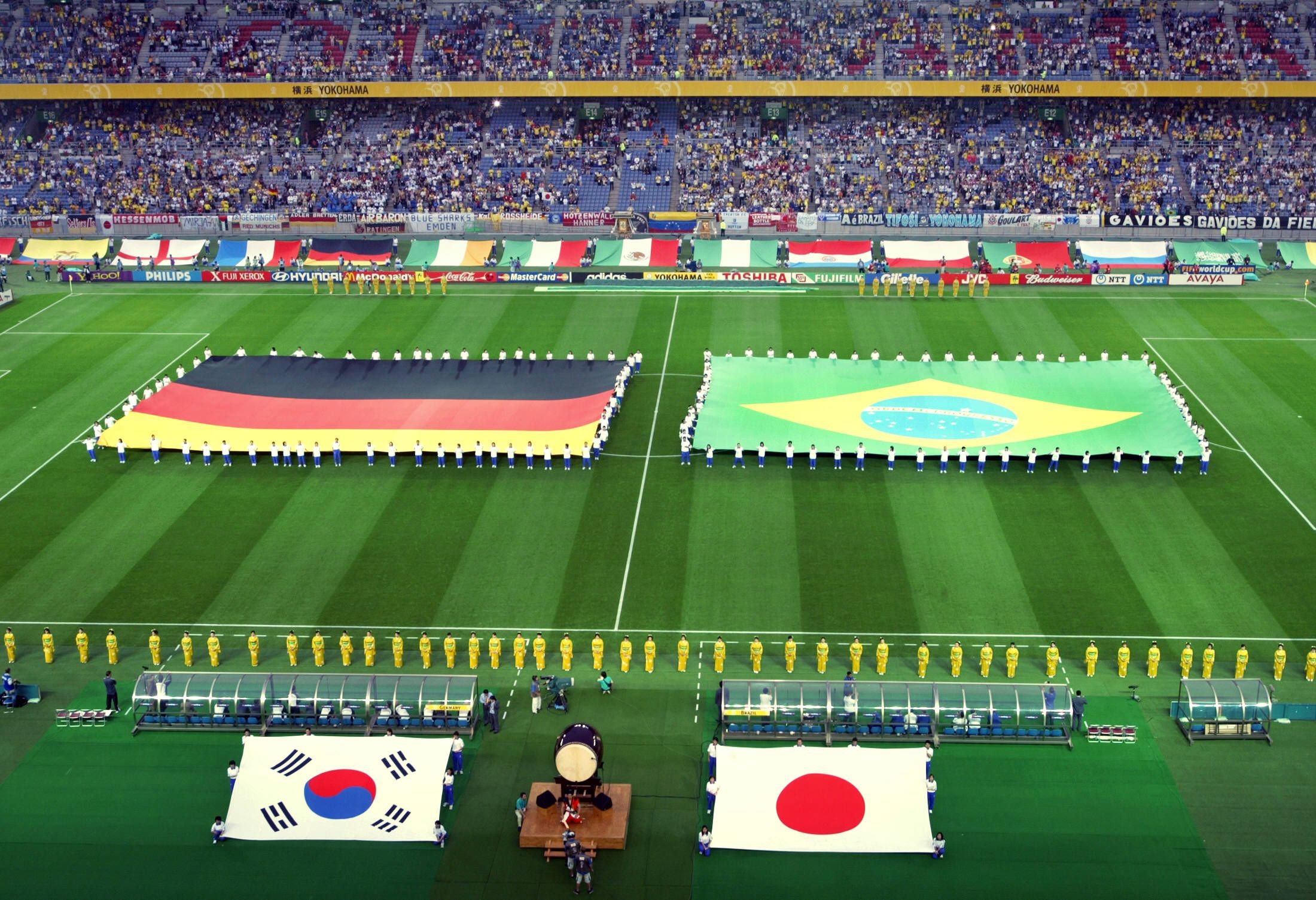 Brasil 2 x 0 Alemanha 2002