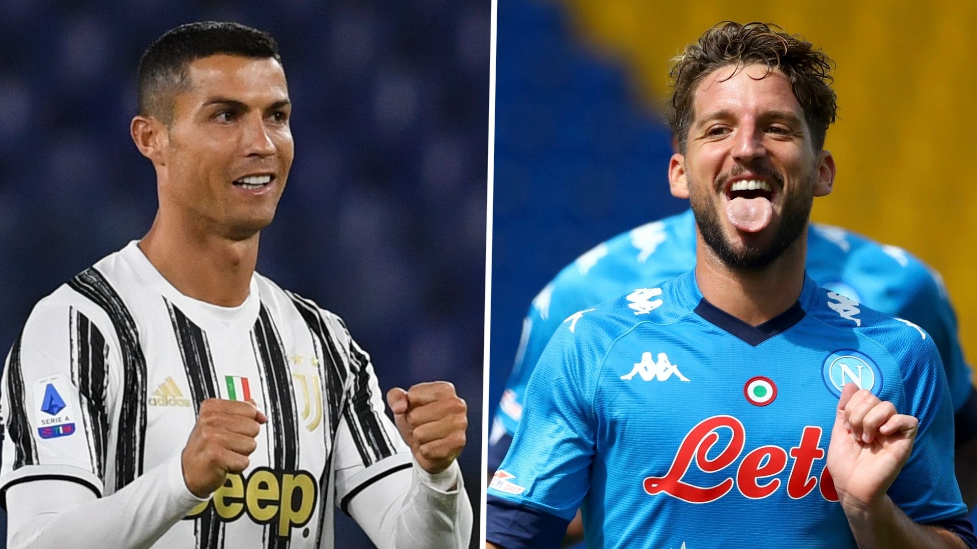 Cristiano Ronaldo Juventus Dries Mertens Napoli