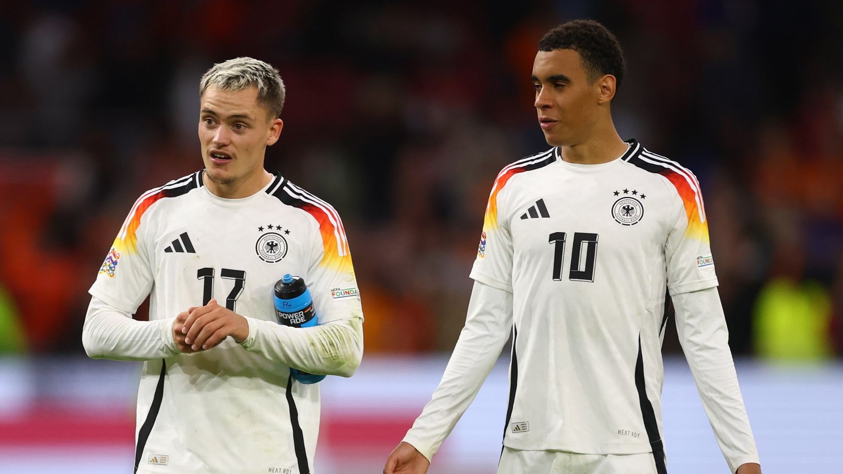 Jamal Musiala Florian Wirtz Germany 2024 2:1