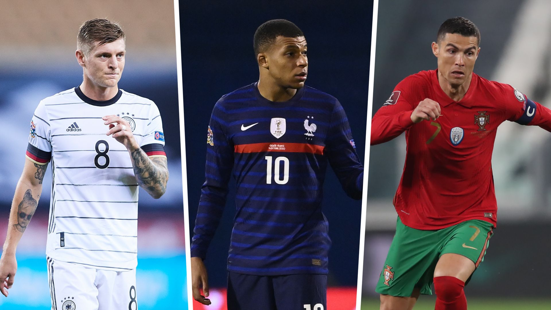 Kroos Mbappe Cristiano Ronaldo