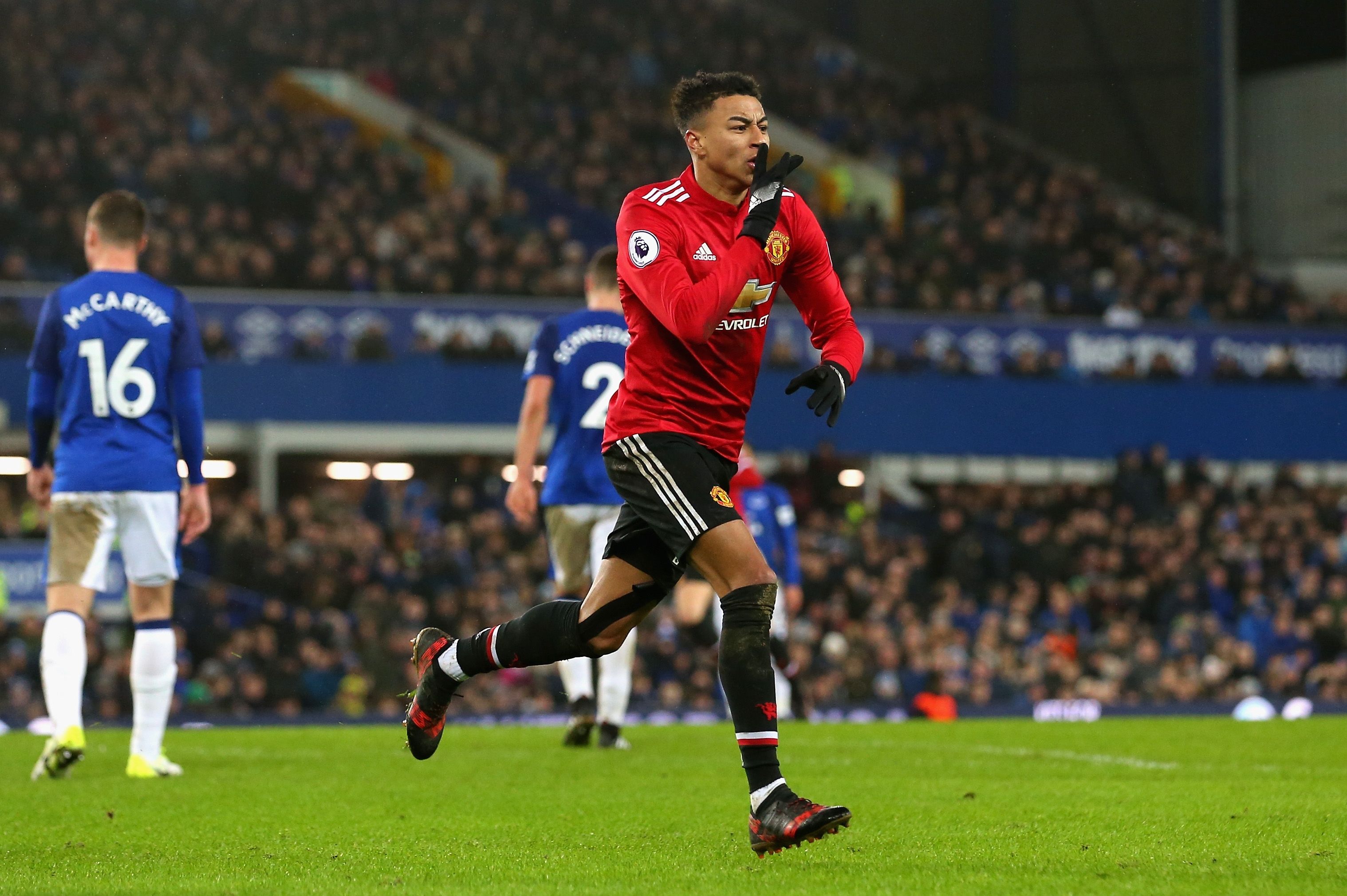 Jesse Lingard manchester united 02012018