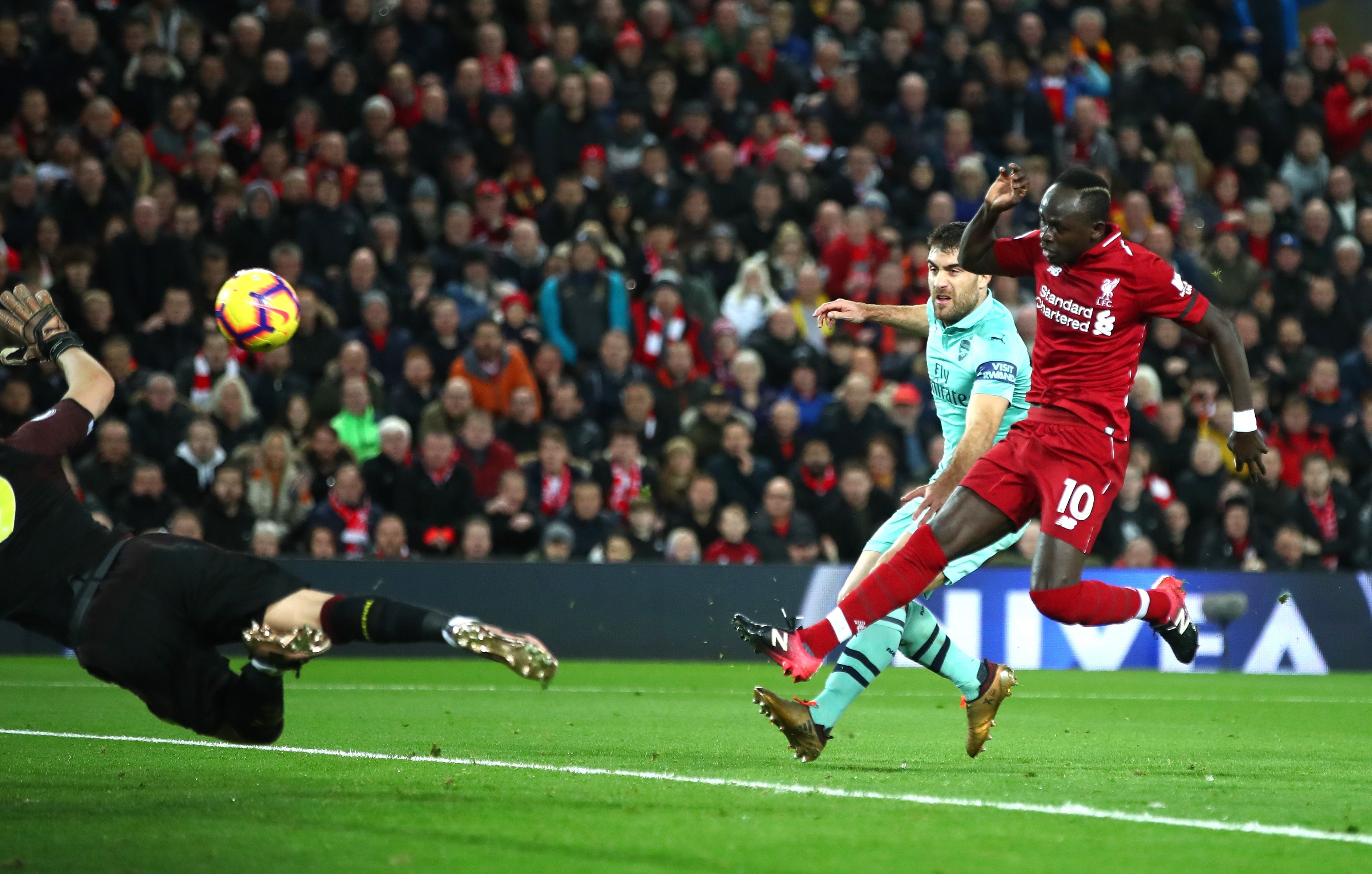 Sadio Mane Liverpool vs Arsenal Premier League 291218