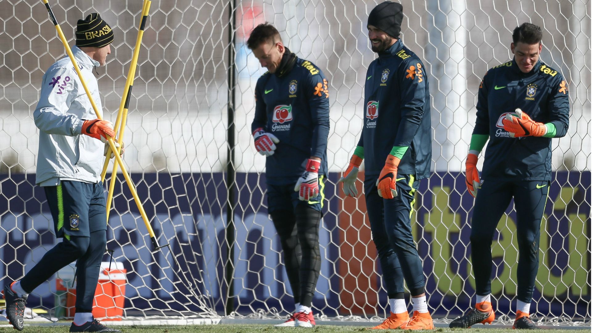Taffarel Ederson Alisson Neto I Brasil Rússia  I Moscou I  20 03 18