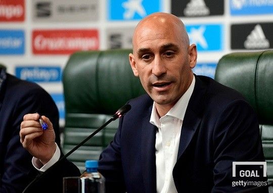 스페인 축구협회 회장 루비알레스. 사진=게티이미지